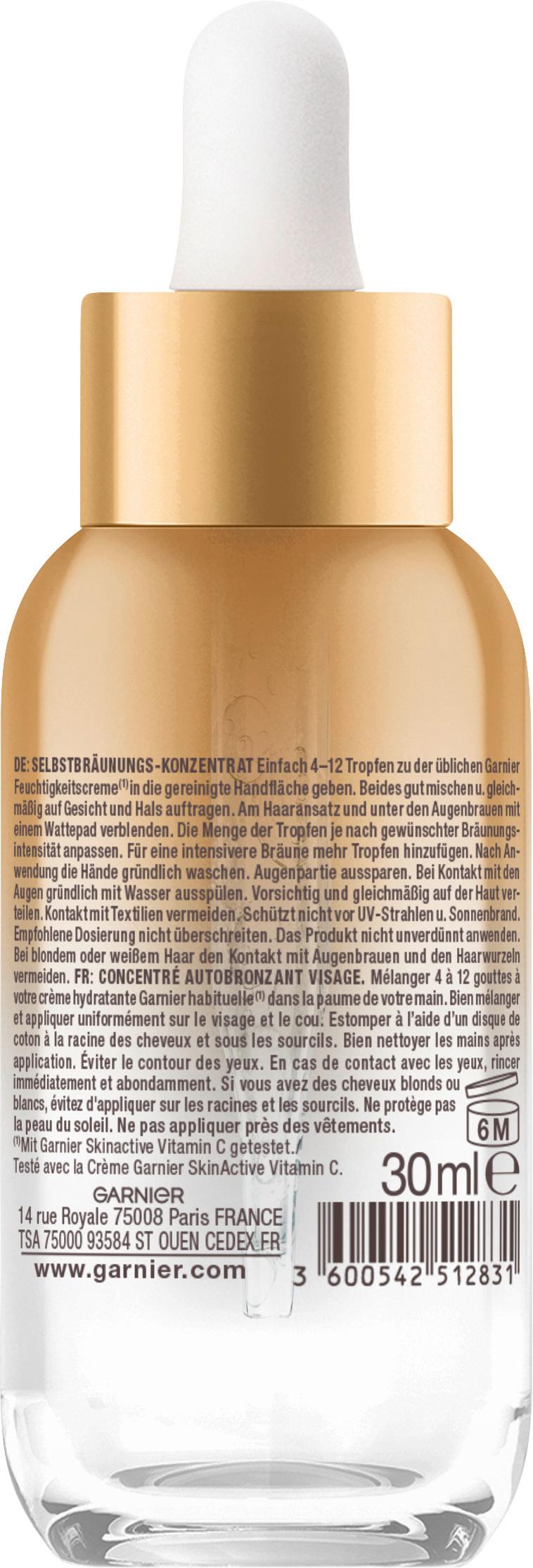 Produktbild Garnier Ambre Solaire Natural Bronzer Gesichtsserum 2 von 9