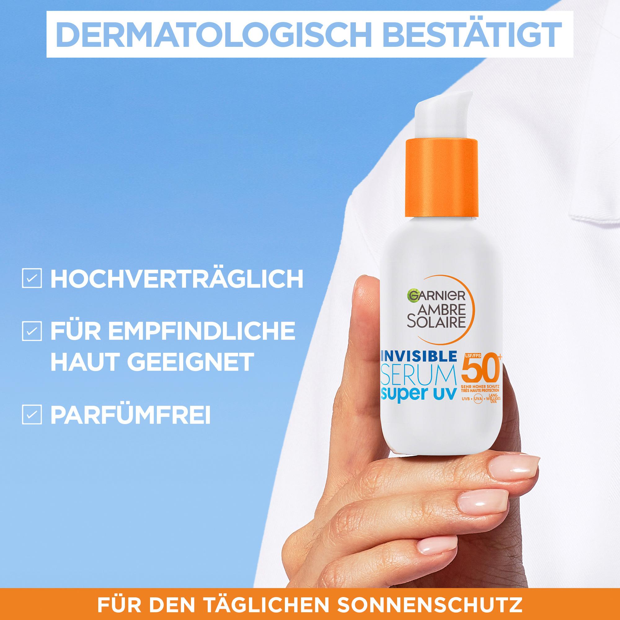 Produktbild Garnier Ambre Solaire Super UV Gesichtsserum LSF50 4 von 19