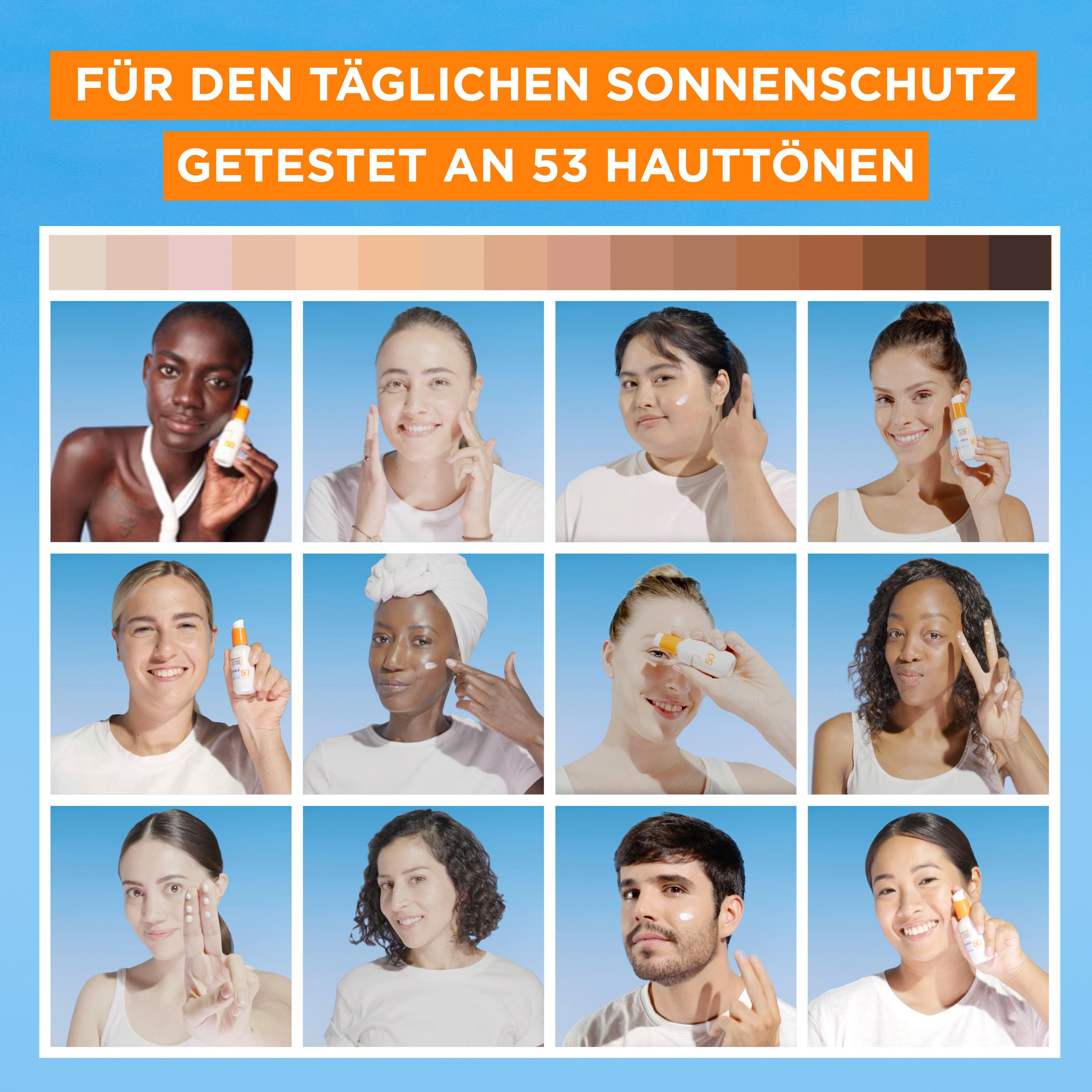 Produktbild Garnier Ambre Solaire Super UV Gesichtsserum LSF50 8 von 19