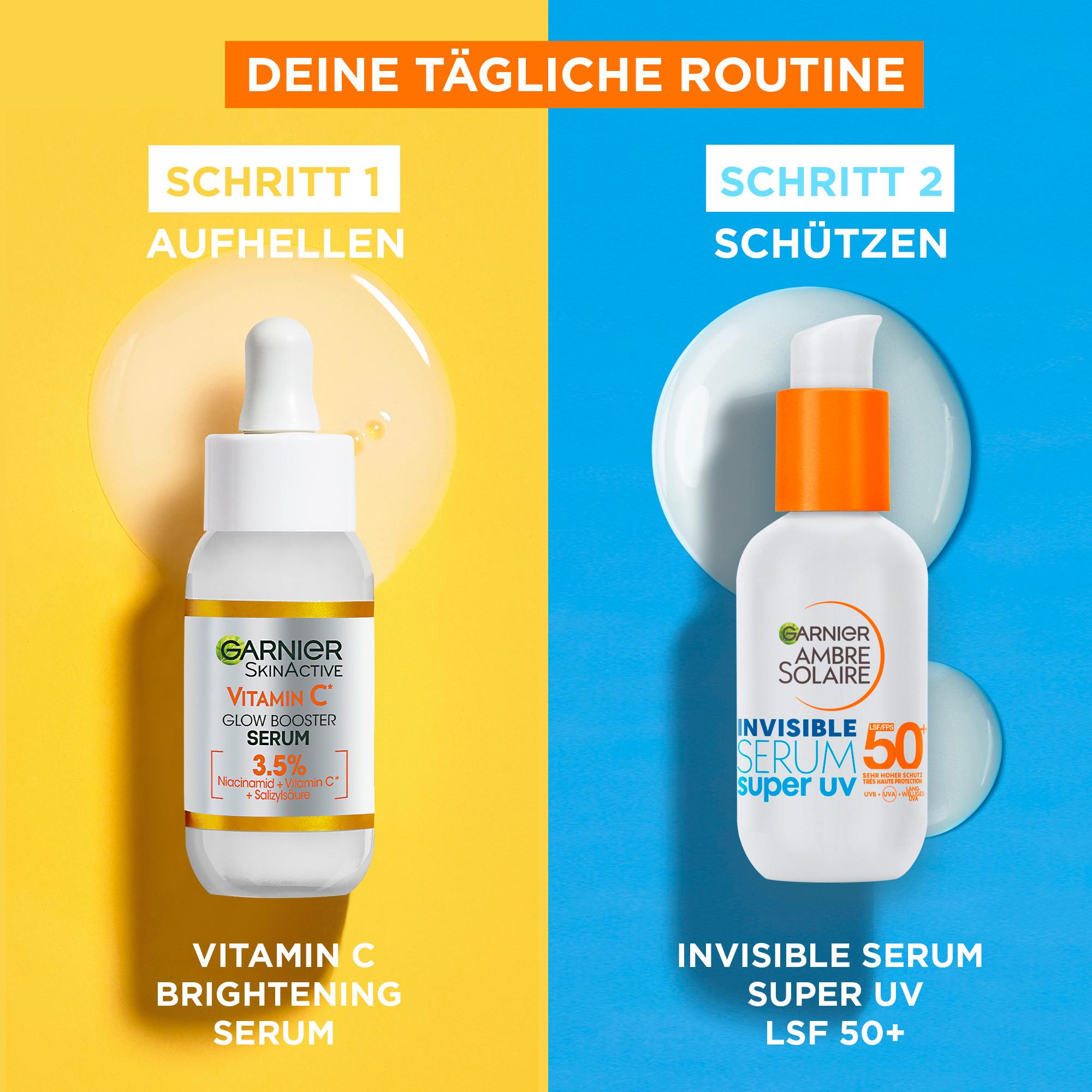 Produktbild Garnier Ambre Solaire Super UV Gesichtsserum LSF50 9 von 19