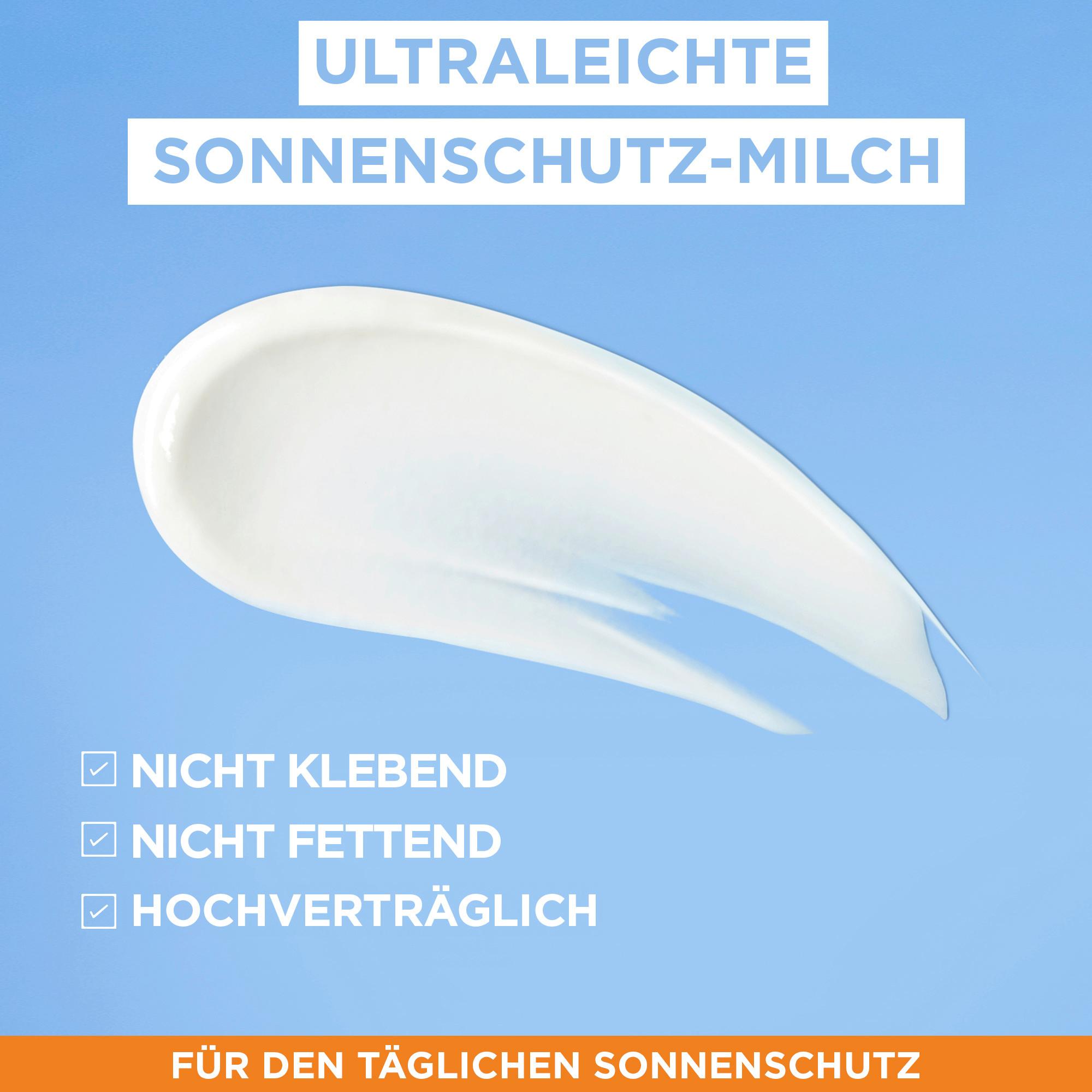 Produktbild Garnier Ambre Solaire Sonnenmilch Sensitiv LSF 50 + 6 von 10