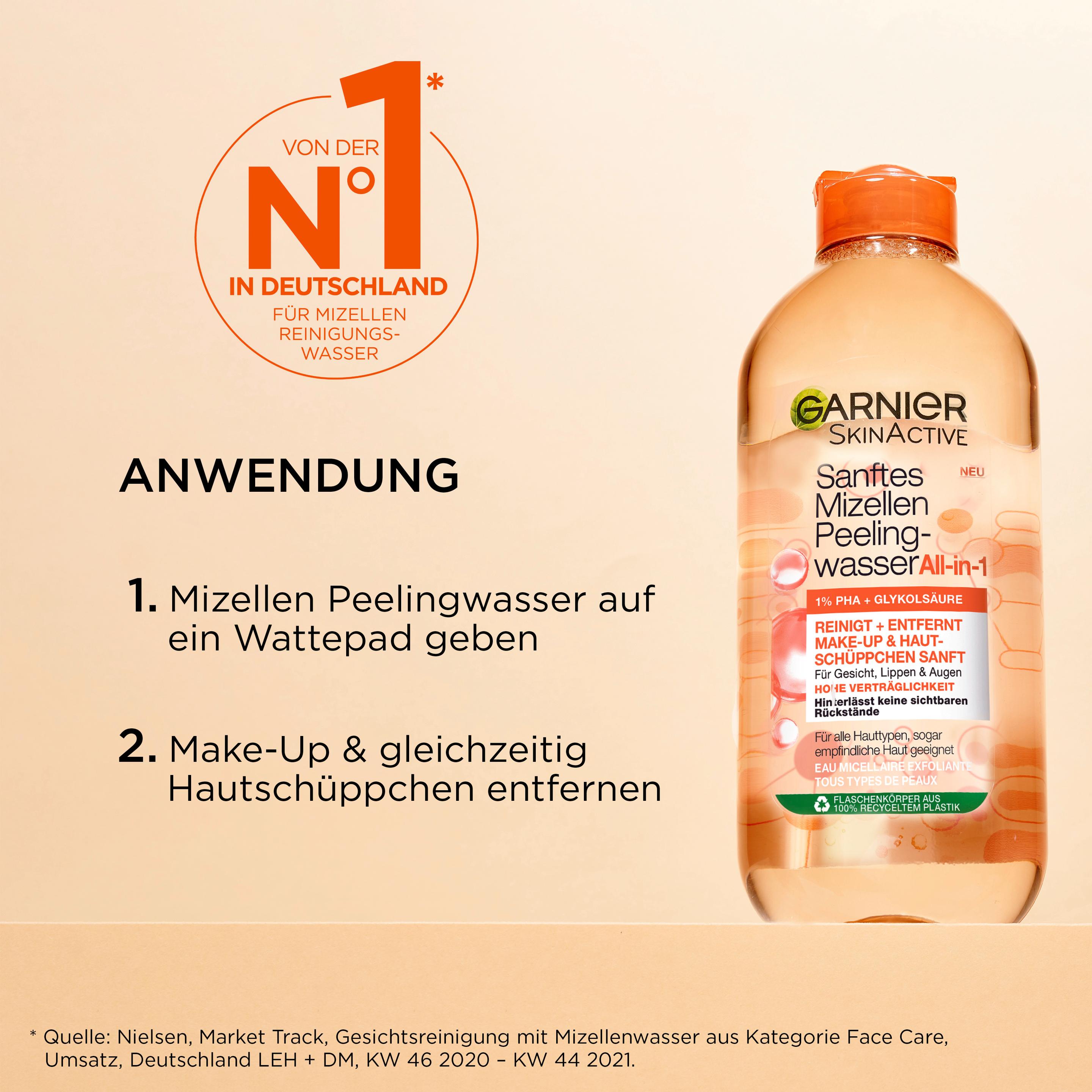 Produktbild Skin Active Mizellen Gesichtswasser PHA/AHA Peeling 9 von 10