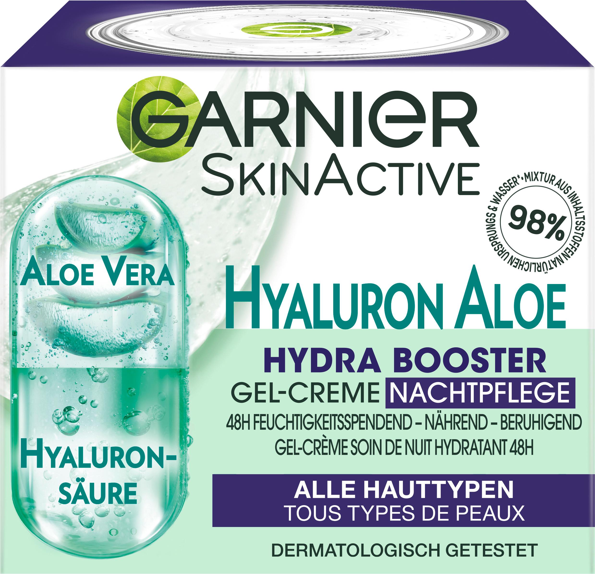 Produktbild Garnier Skin Active Hyaluron Aloe Nacht Gel Creme 14 von 14