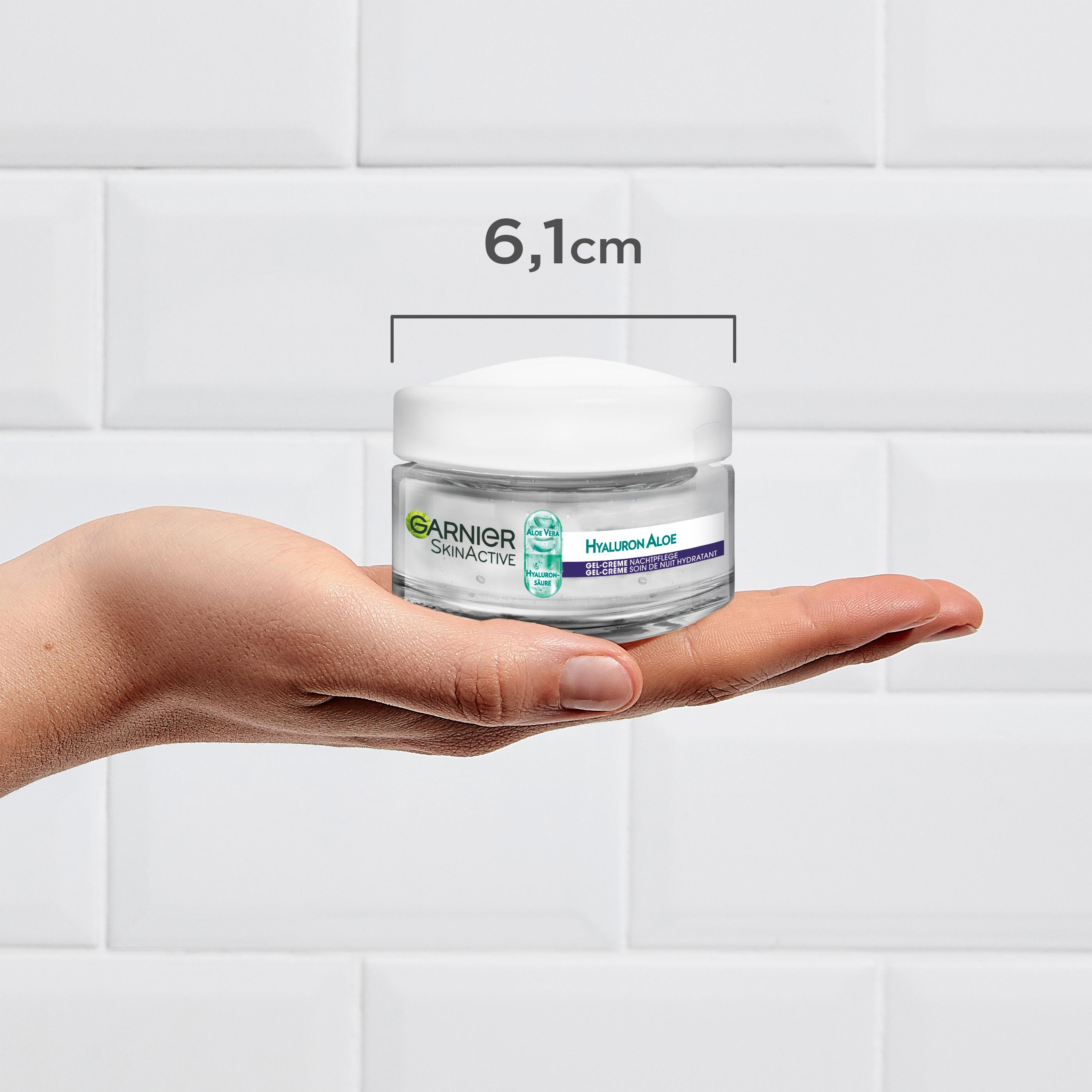 Produktbild Garnier Skin Active Hyaluron Aloe Nacht Gel Creme 7 von 14