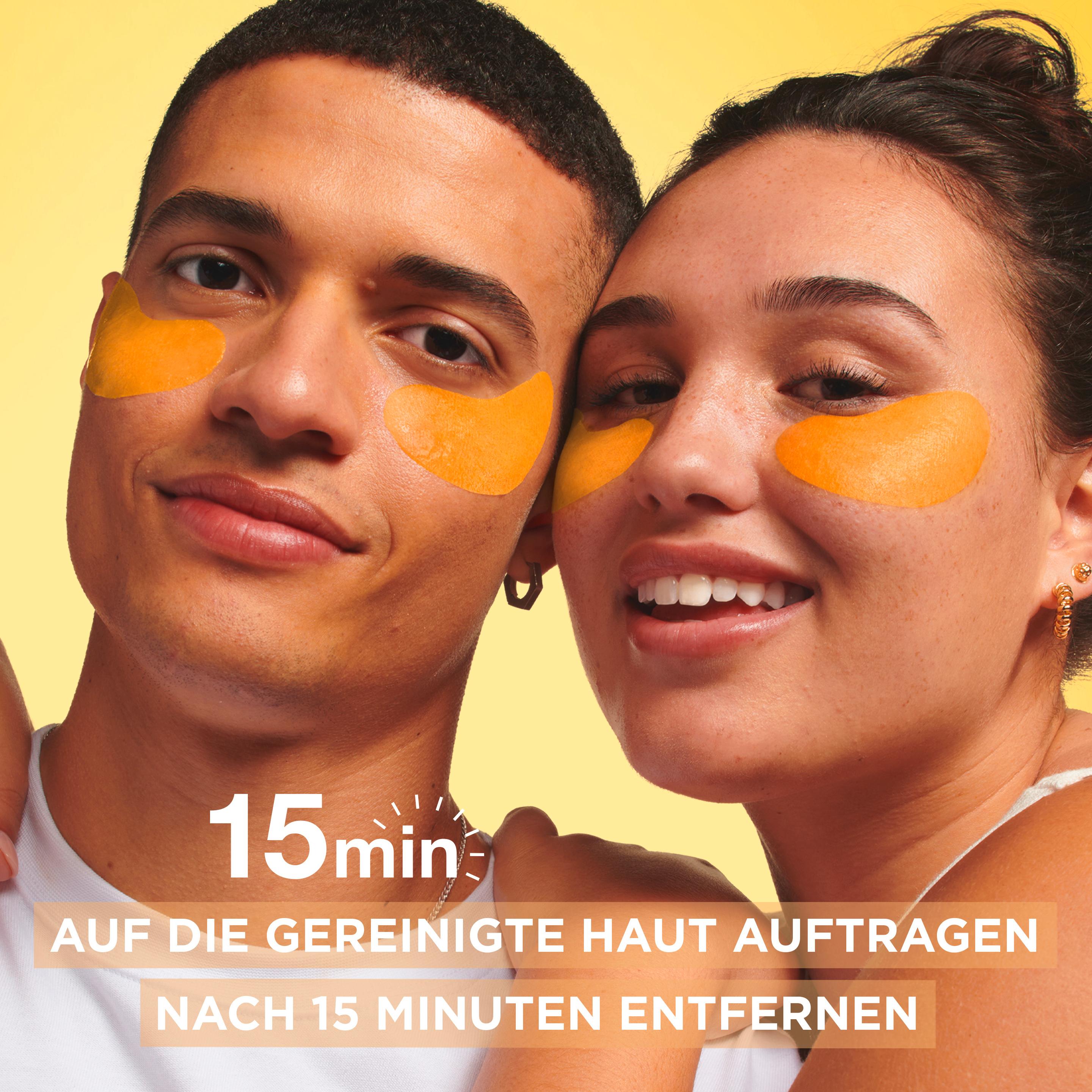 Produktbild Garnier SkinActive Vitamin C Glow Booster Augen-Tuchmaske 6 von 10