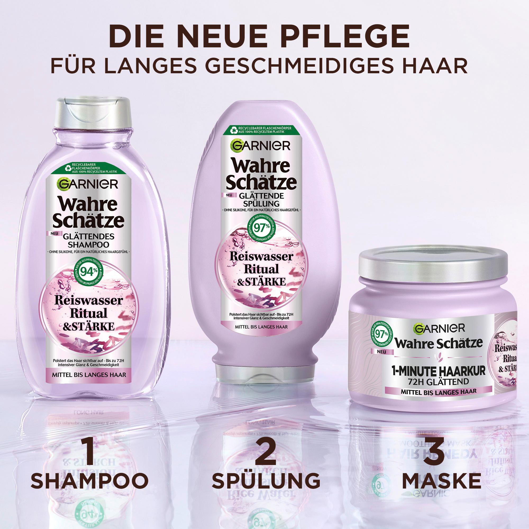 Produktbild Garnier Wahre Schätze Haarkur 1-Minute Reiswasser Ritual&Stärke 3 von 6