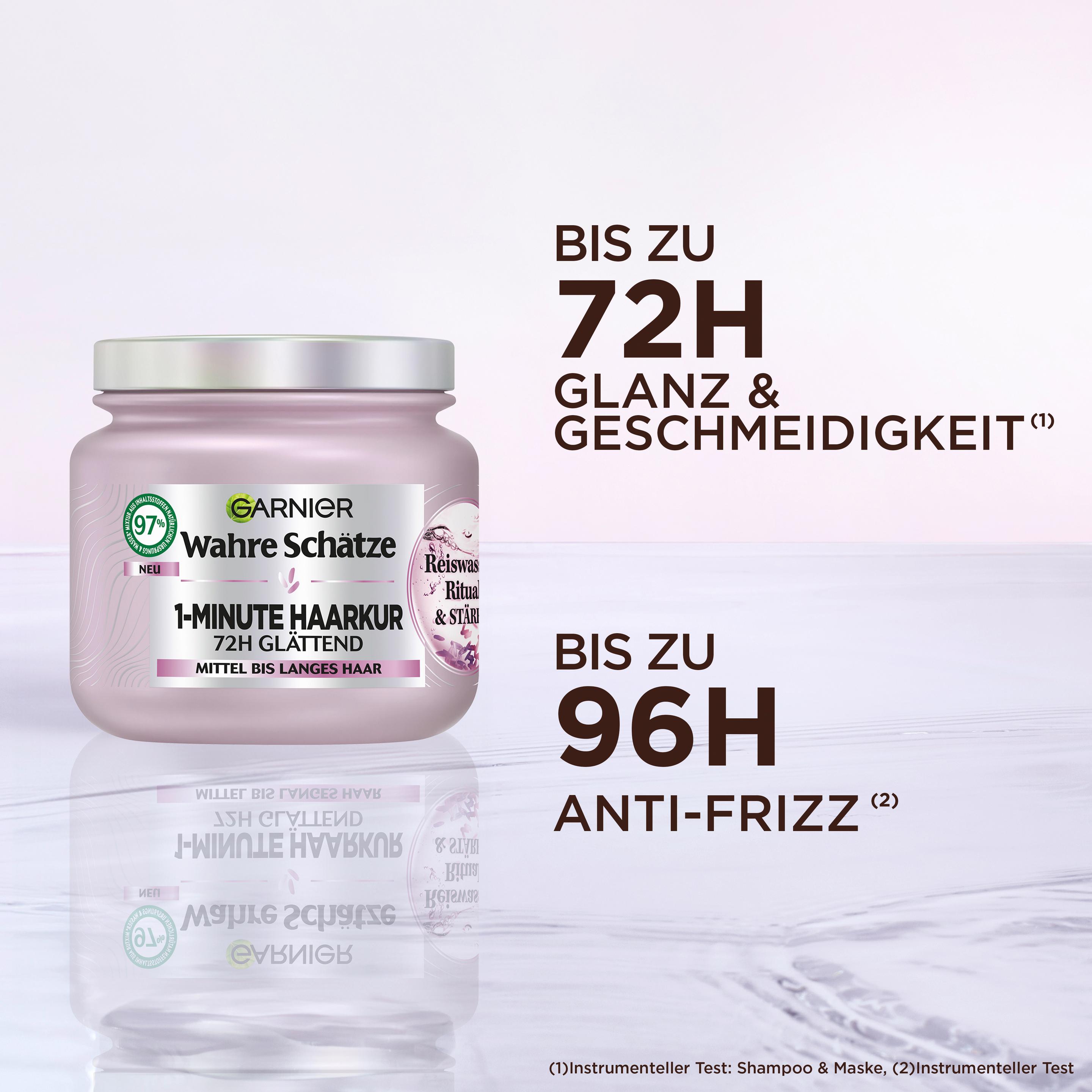 Produktbild Garnier Wahre Schätze Haarkur 1-Minute Reiswasser Ritual&Stärke 5 von 6