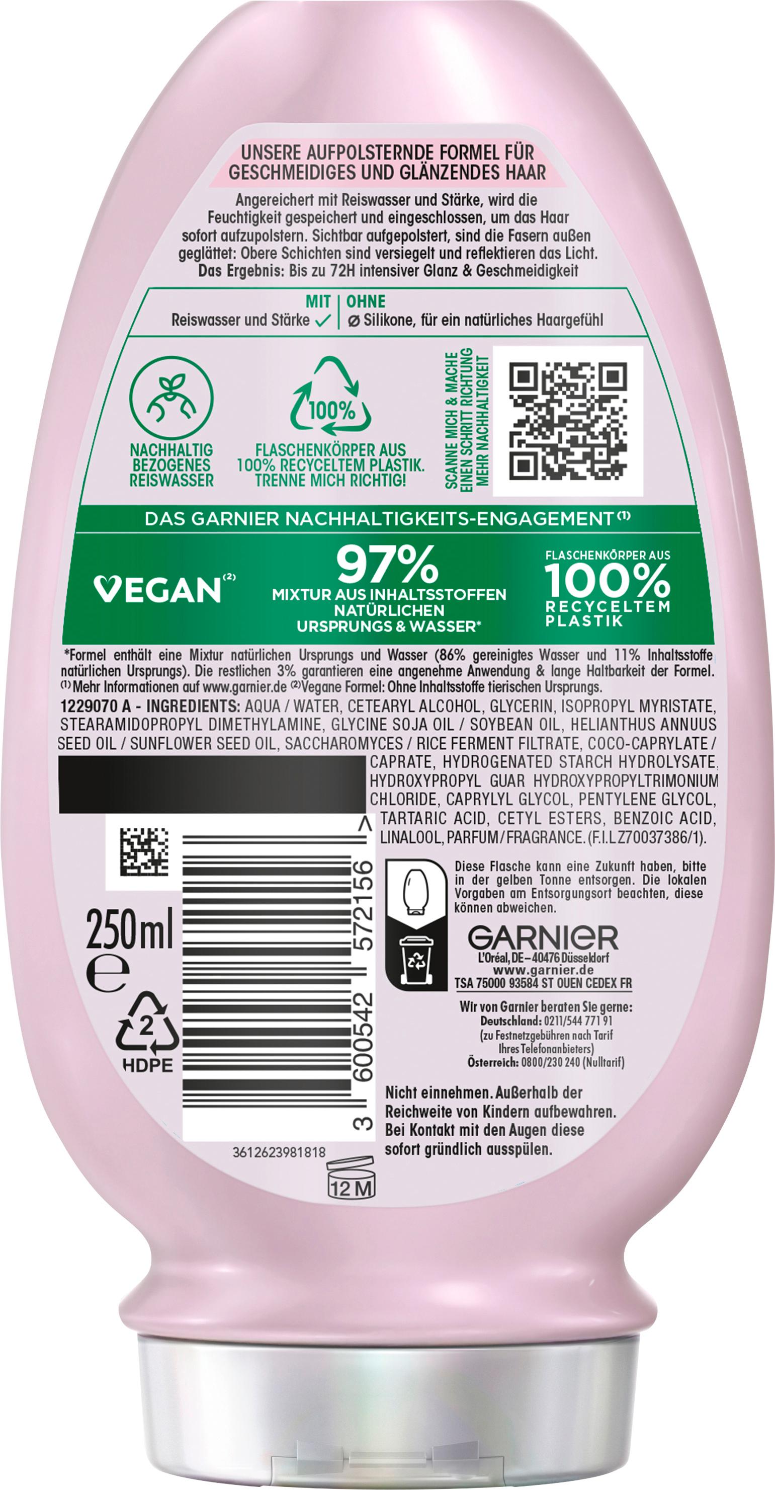 Produktbild Garnier Wahre Schätze Glättende Spülung Reiswasser Ritual&Stärke 2 von 6