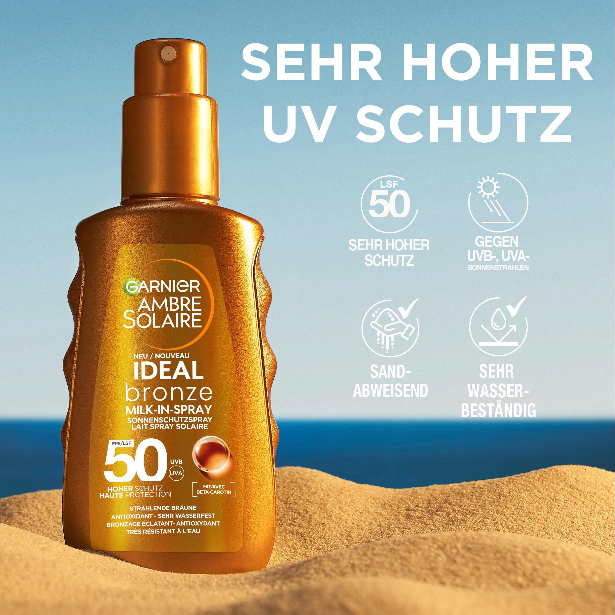 Produktbild Garnier Ambre Solair Ideal bronze LSF 50 3 von 12