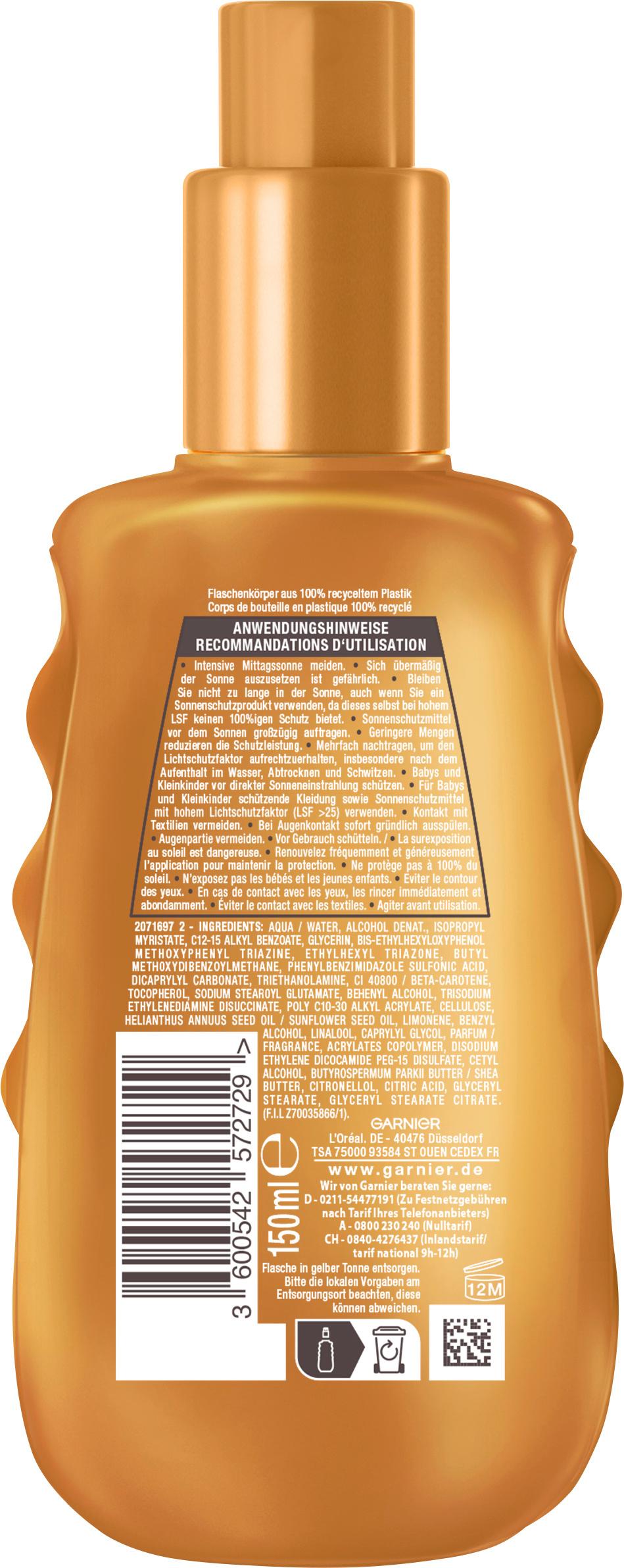 Produktbild Garnier Ambre Solair Ideal bronze LSF 50 2 von 12