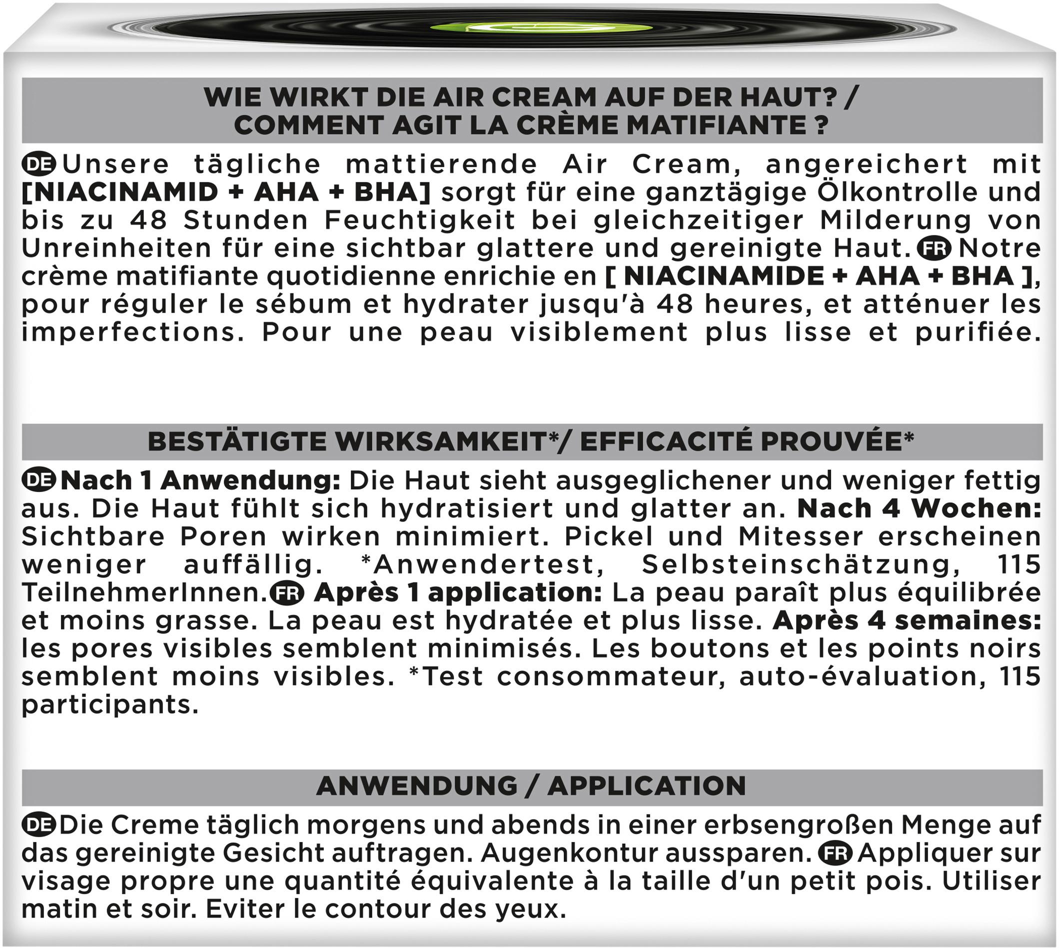 Produktbild Garnier Hautklar AHA+BHA Air Cream 2 von 12