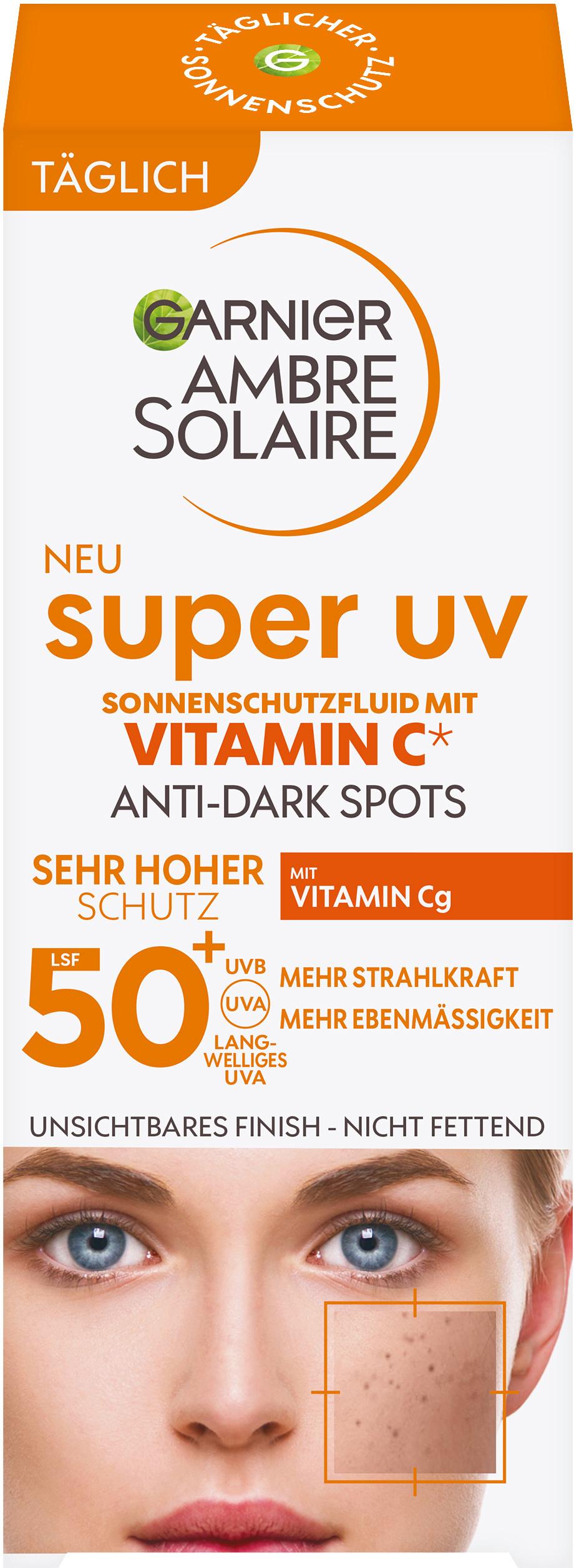 Produktbild Garnier Ambre Solaire Super UV Vitamin C Sonnenschutz LSF 50+ 5 von 12