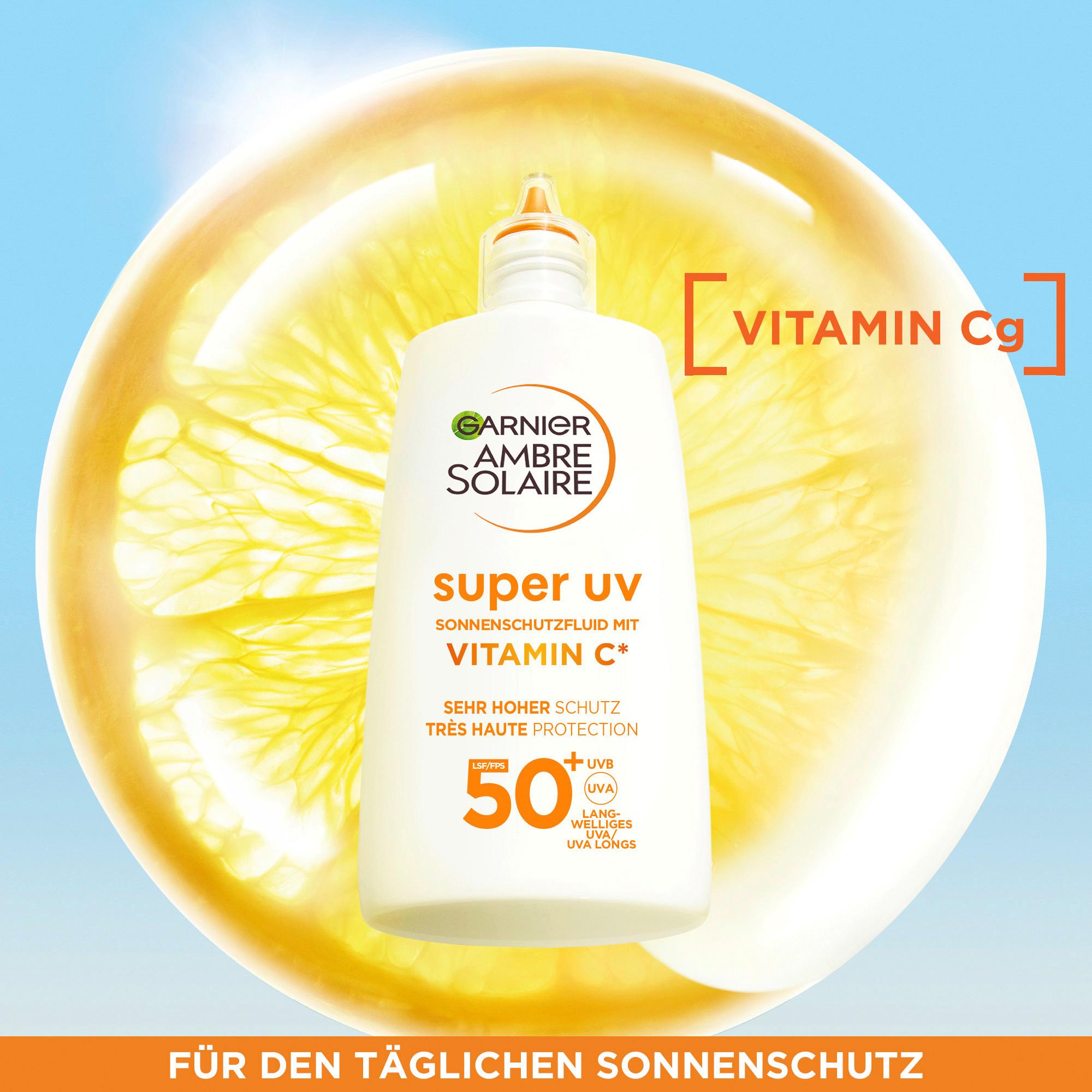 Produktbild Garnier Ambre Solaire Super UV Vitamin C Sonnenschutz LSF 50+ 11 von 12