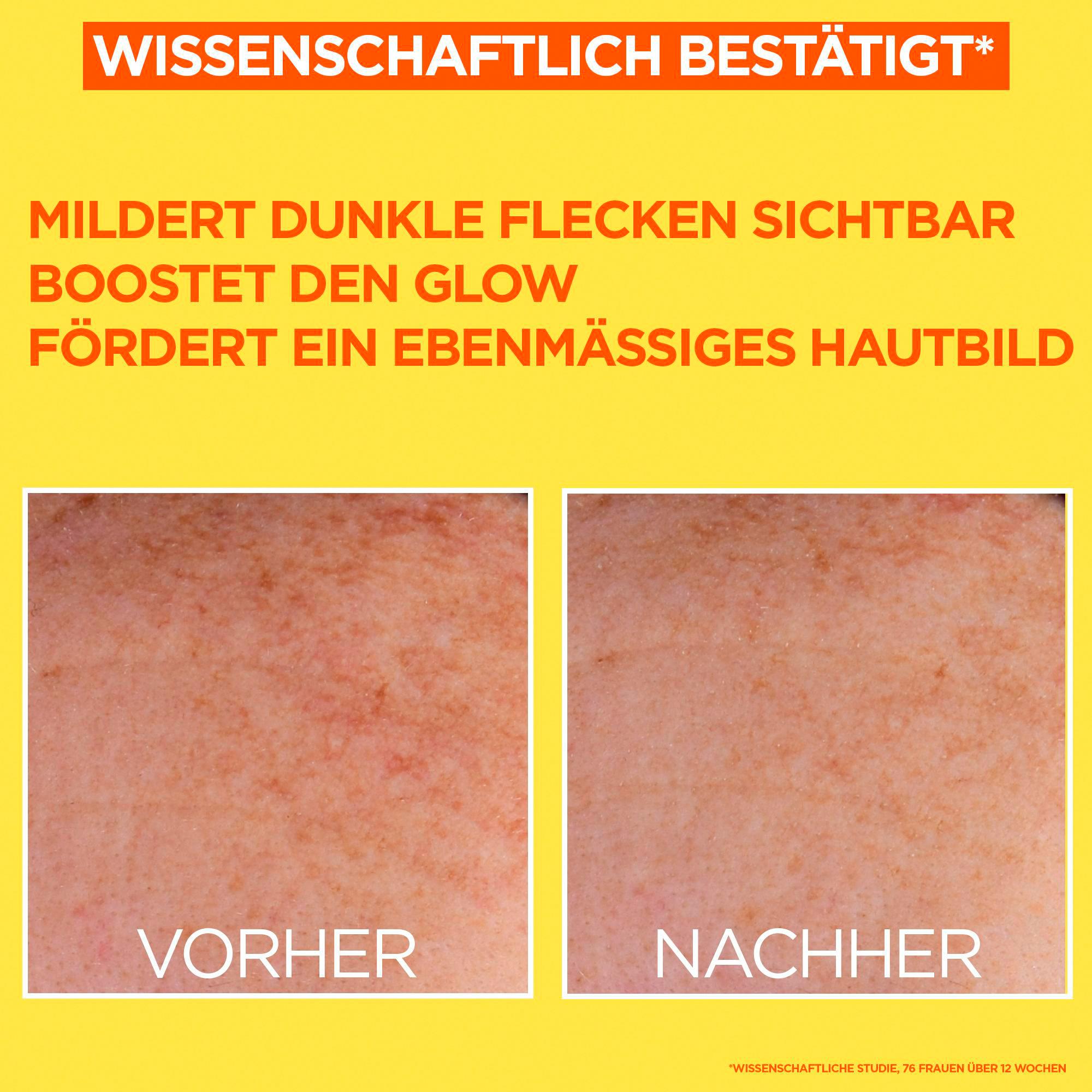 Produktbild Garnier SkinActive Vitamin C Tägliches Sonnenfluid Invisible LSF 50+ 6 von 15