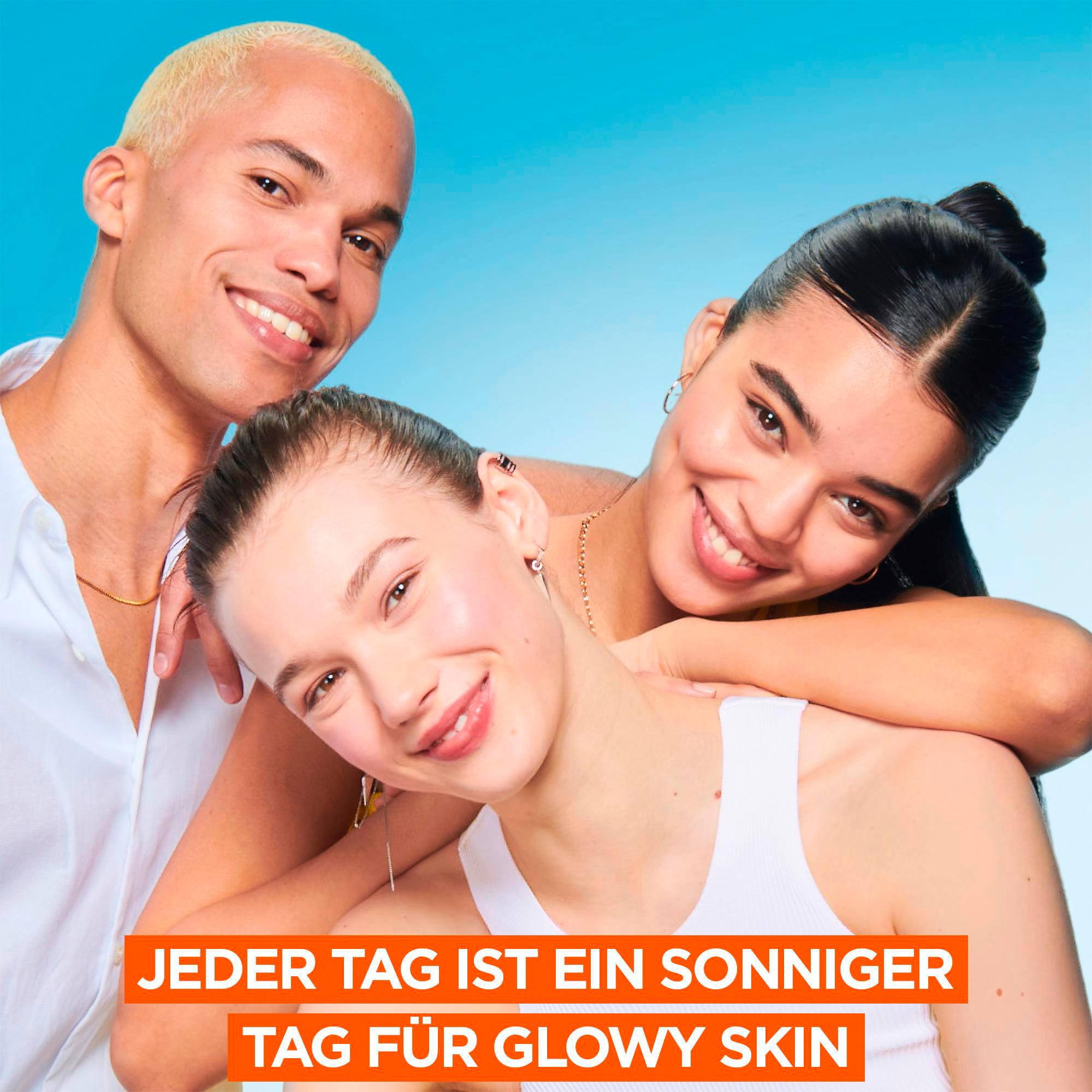 Produktbild Garnier SkinActive Vitamin C Tägliches Sonnenfluid Invisible LSF 50+ 12 von 15