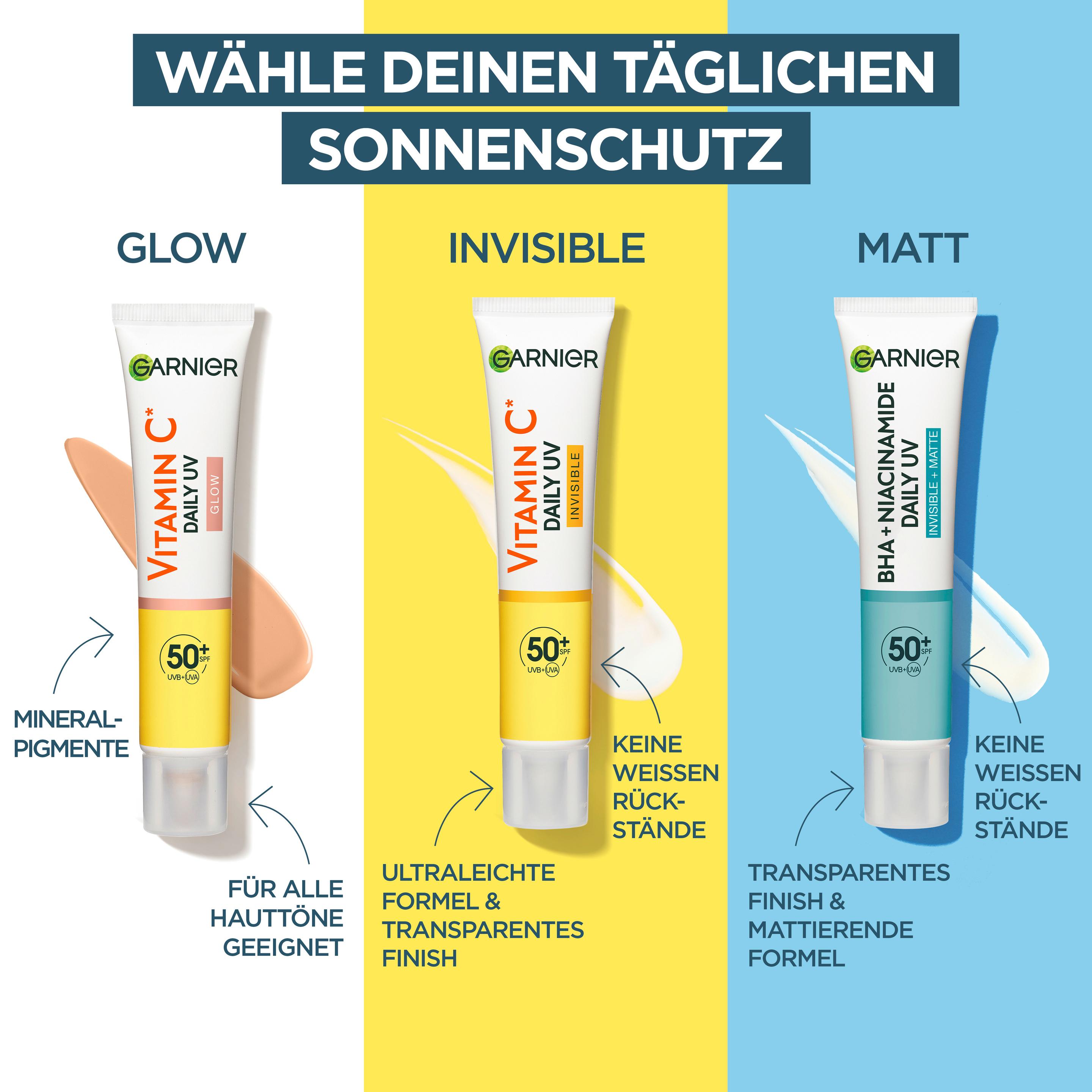 Produktbild Garnier BHA+Niacinamide Daily UV Sonnenschutz 5 von 16