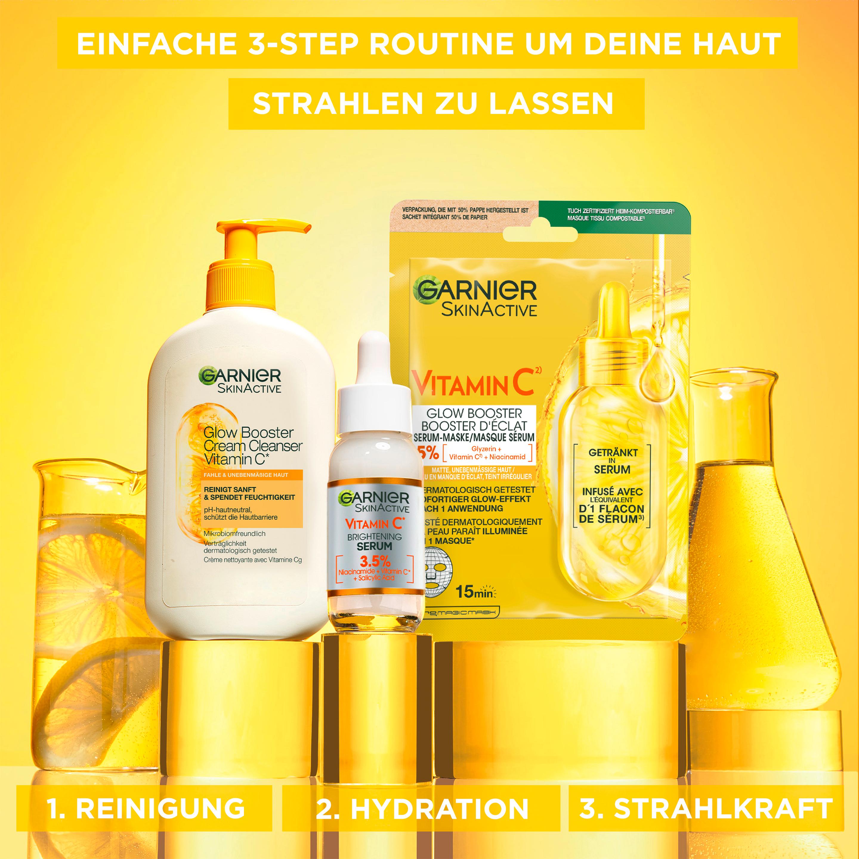Produktbild Garnier Glow Booster Cream Cleanser Vitamin C 4 von 11