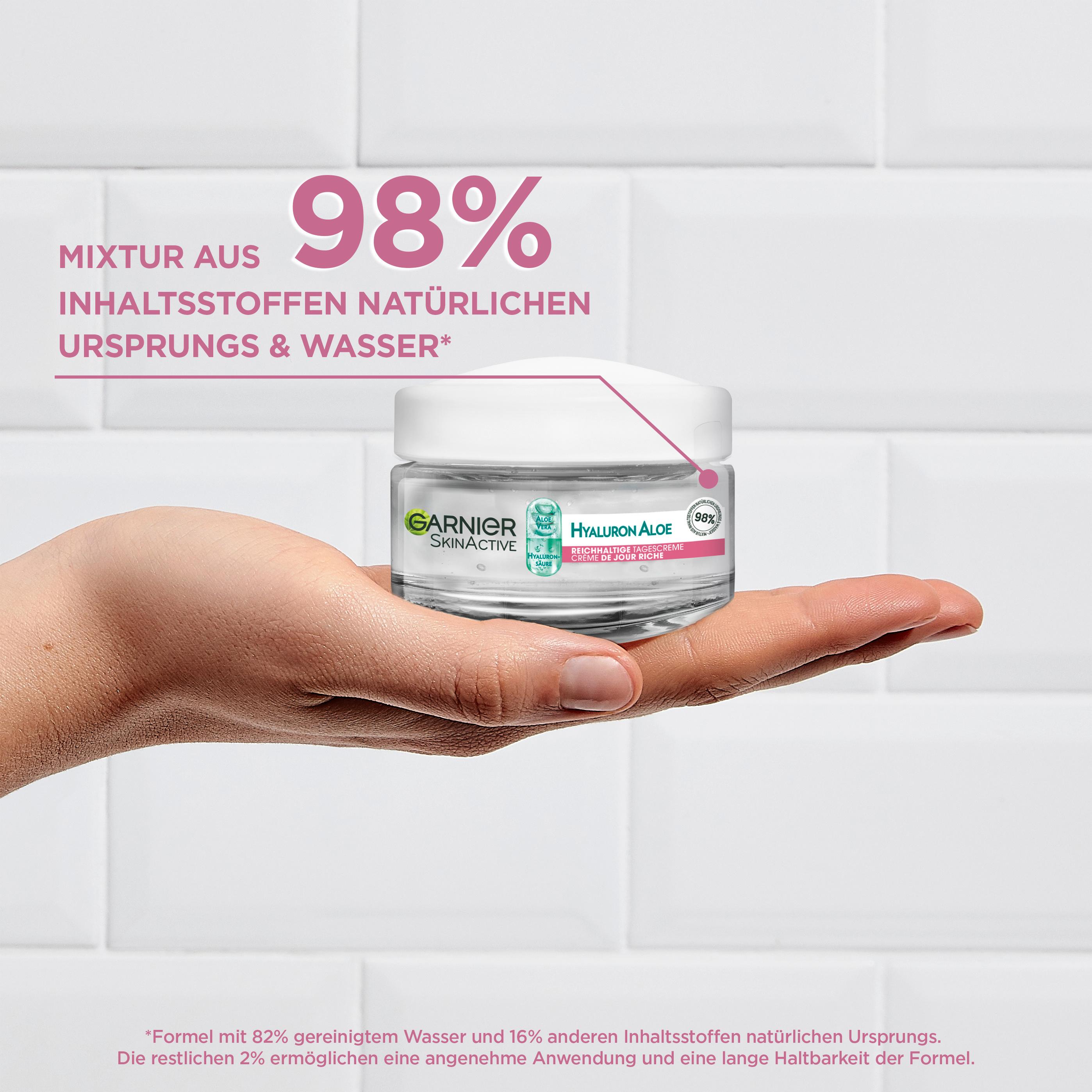 Produktbild Garnier SkinActive Tagescreme Hyaluron Aloe 8 von 11