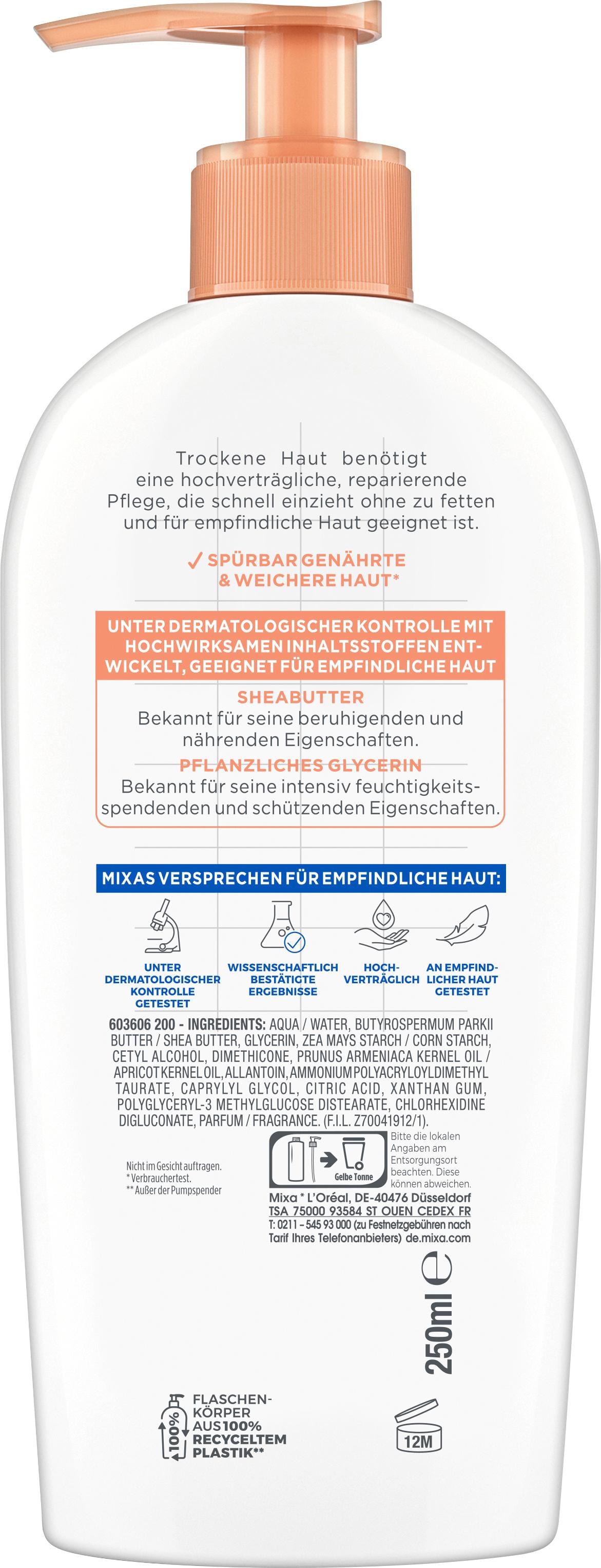 Produktbild Mixa Shea ultra soft Body Milk 2 von 11
