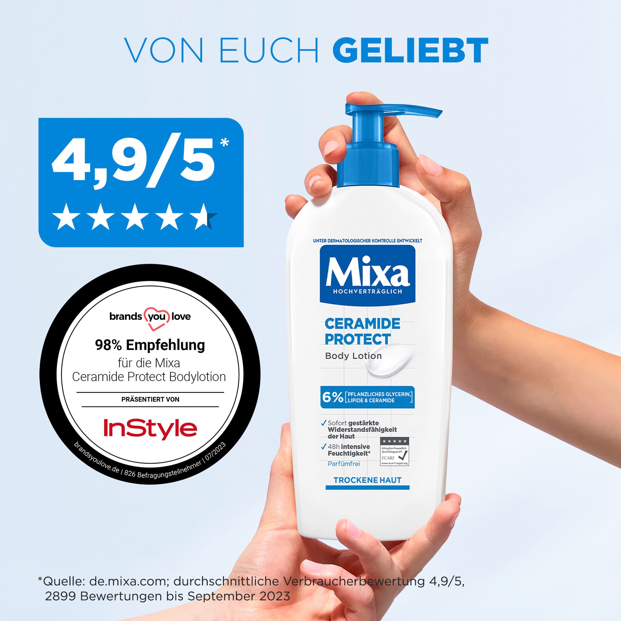 Produktbild Mixa Ceramide Protect Body Lotion 11 von 11