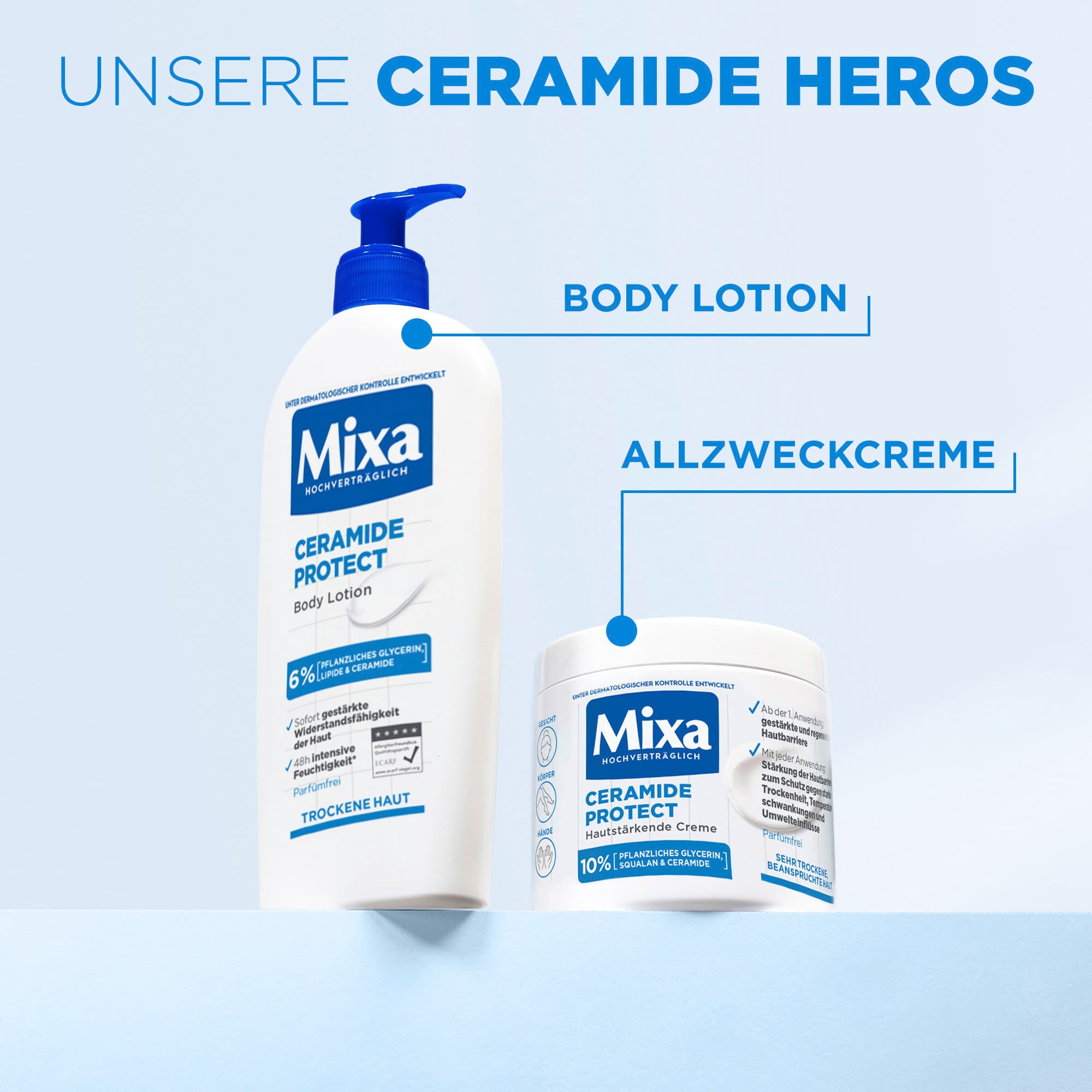 Produktbild Mixa Ceramide Protect Body Lotion 7 von 11