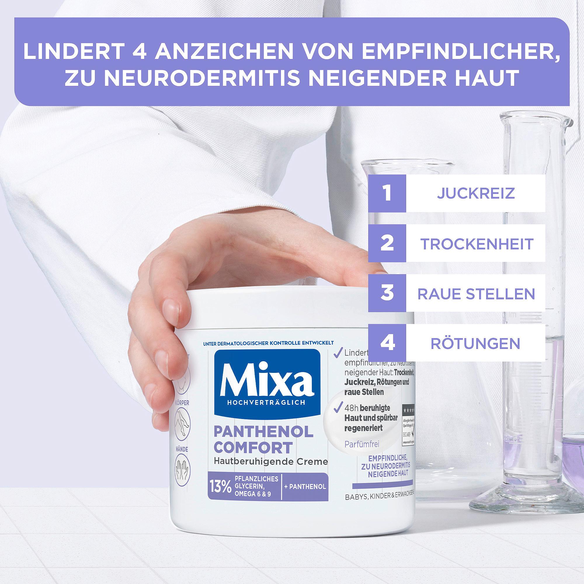 Produktbild Mixa Panthenol Comfort hautberuhigende Creme 3 von 12