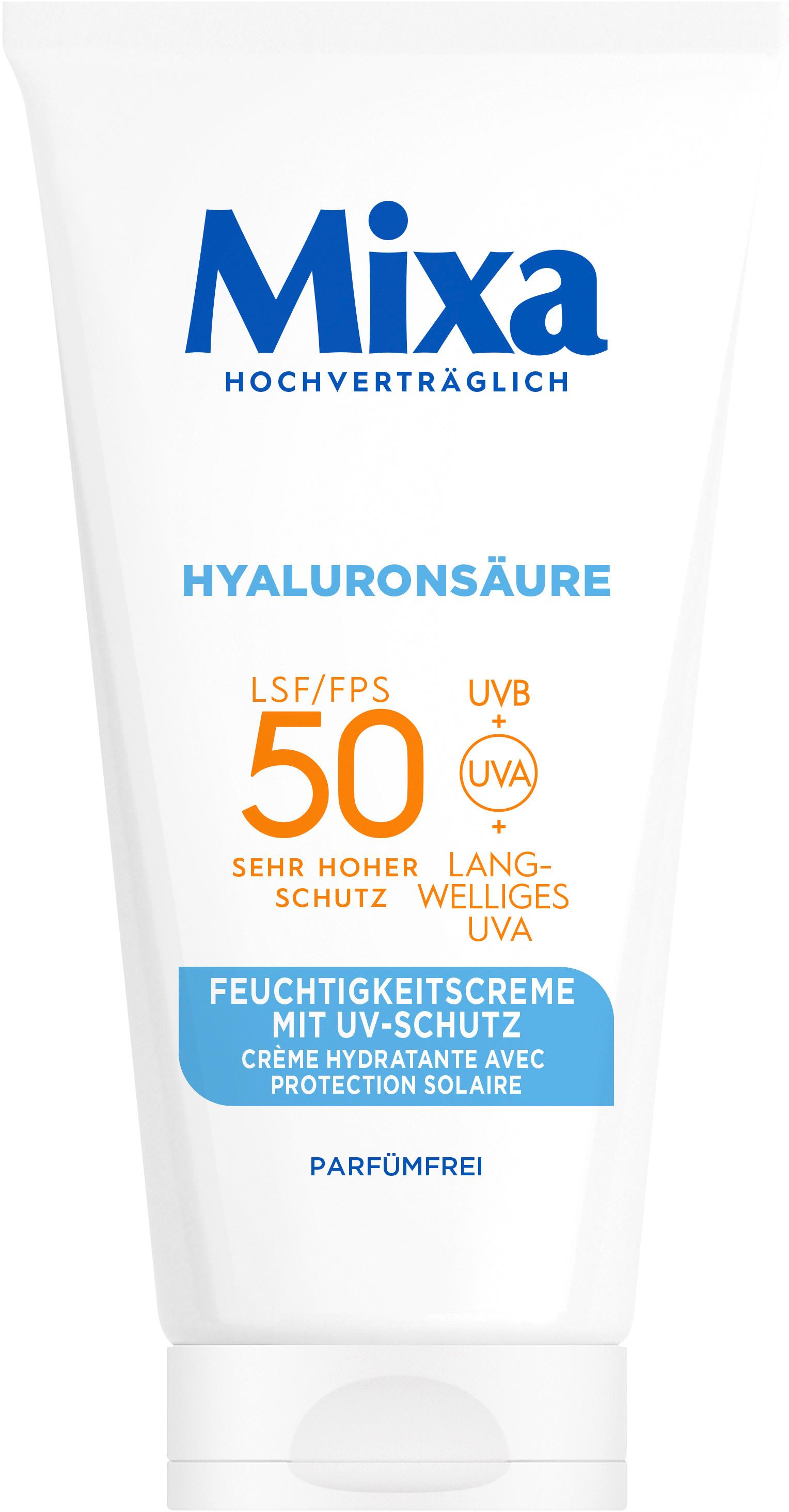 Produktbild Mixa Feuchtigkeitscreme mit UV-Schutz Hyaluronsäure LSF50 11 von 12