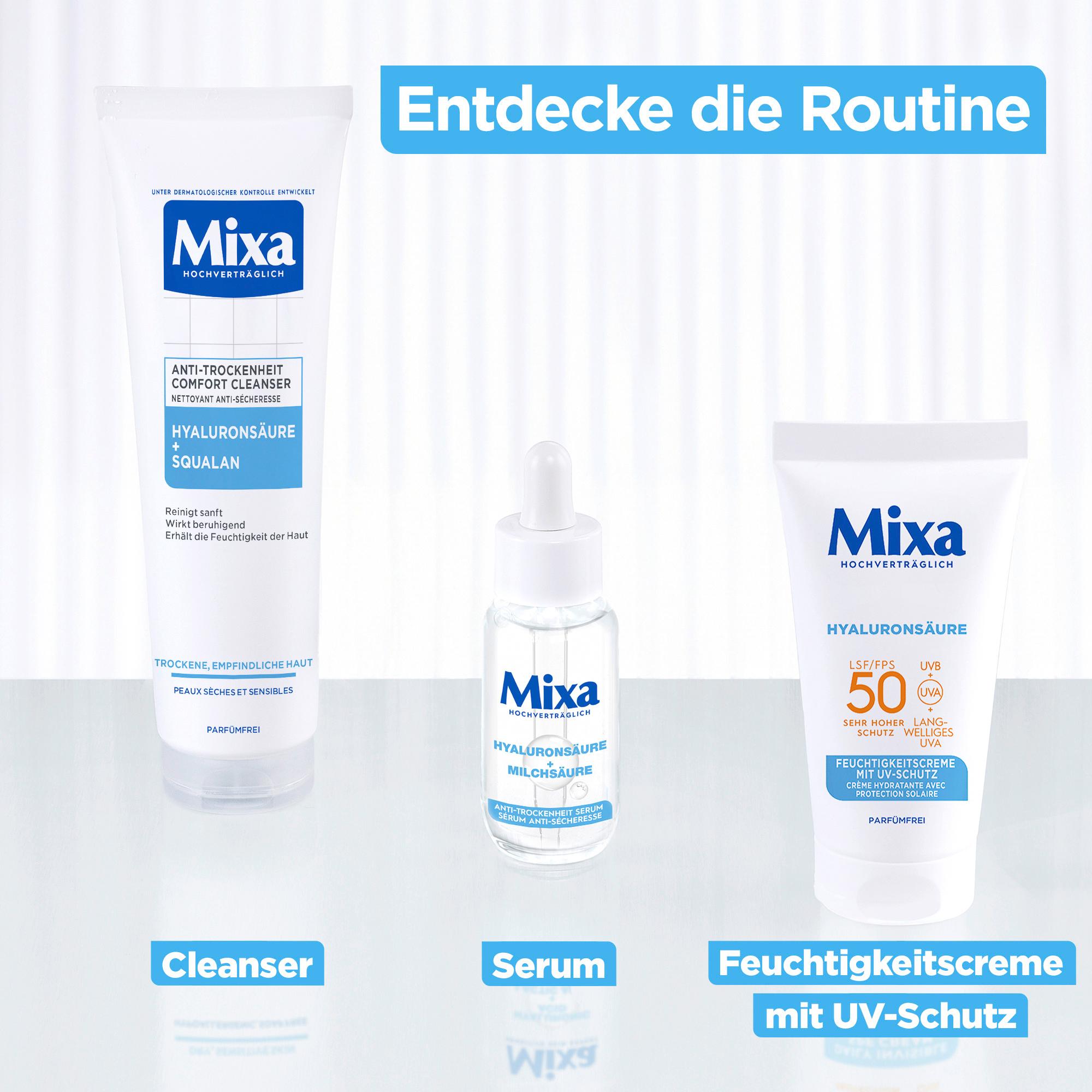 Produktbild Mixa Feuchtigkeitscreme mit UV-Schutz Hyaluronsäure LSF50 9 von 12
