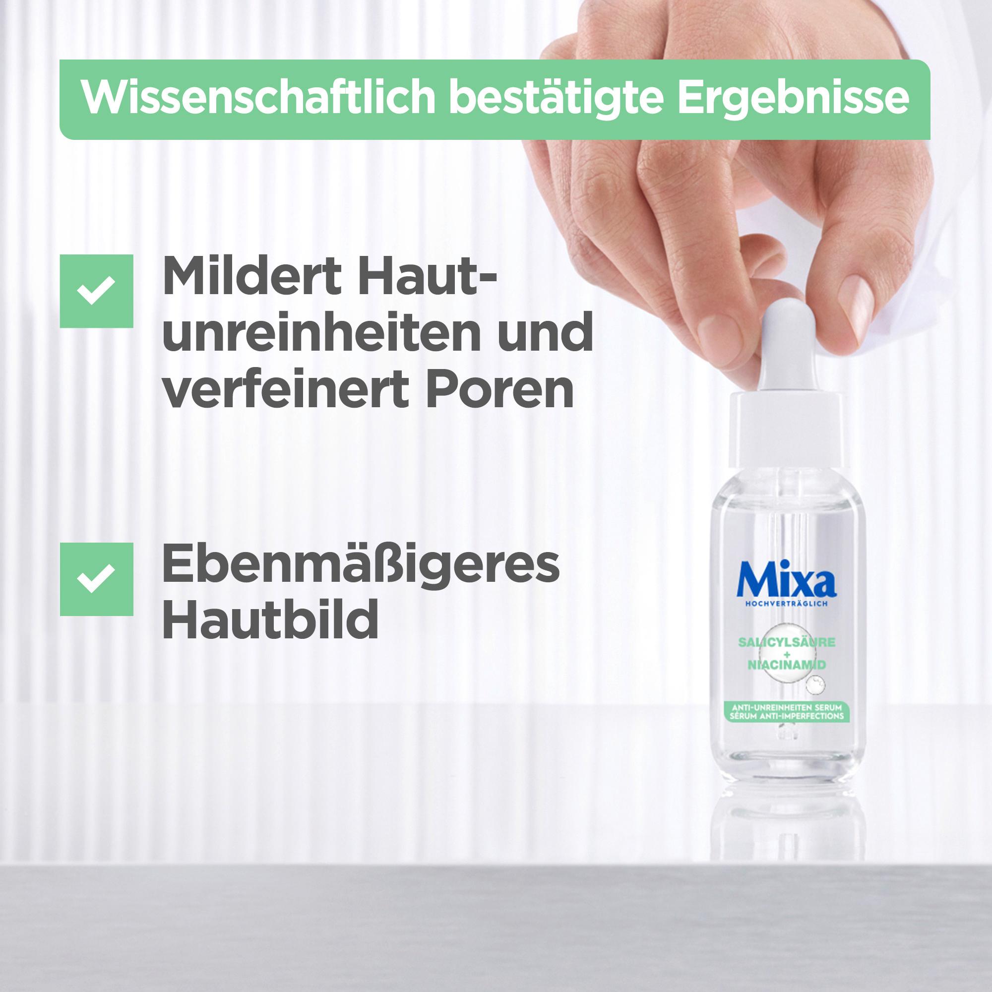Produktbild Mixa Anti-Unreinheiten Serum mit Salicylsäure + Niacinamid 12 von 13