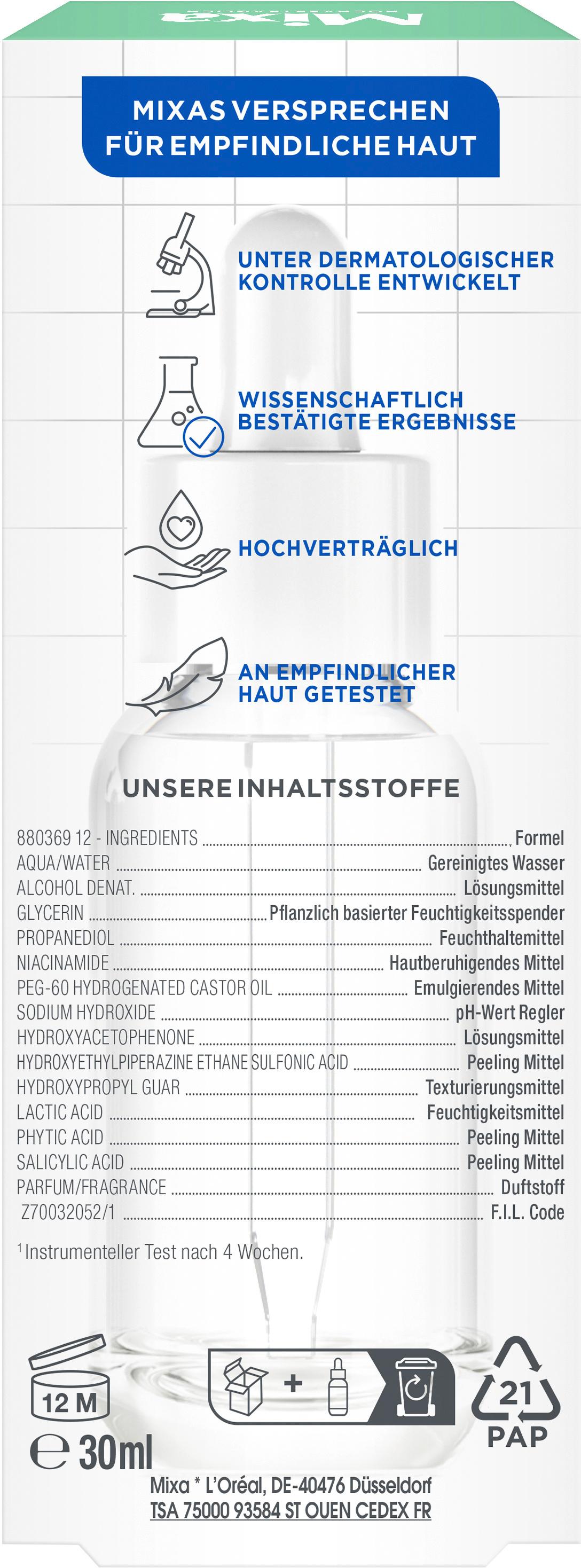 Produktbild Mixa Anti-Unreinheiten Serum mit Salicylsäure + Niacinamid 2 von 13