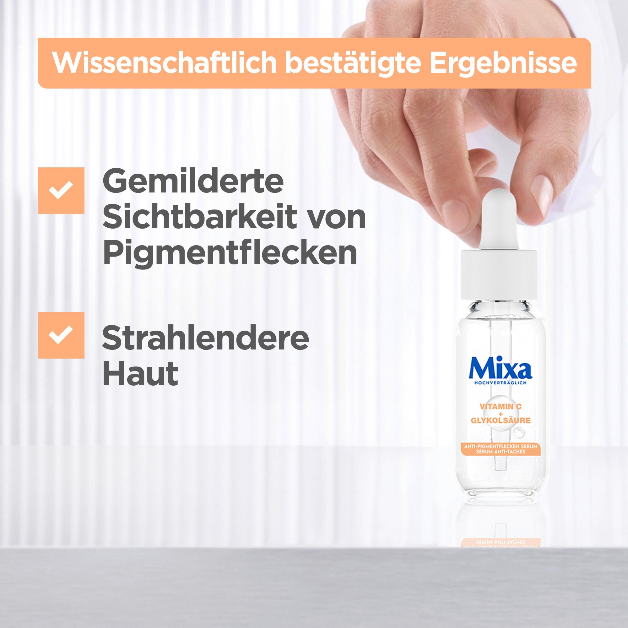 Produktbild Mixa Anti-Pigmentflecken Serum mit Vitamin  C + Glykolsäure 3 von 13