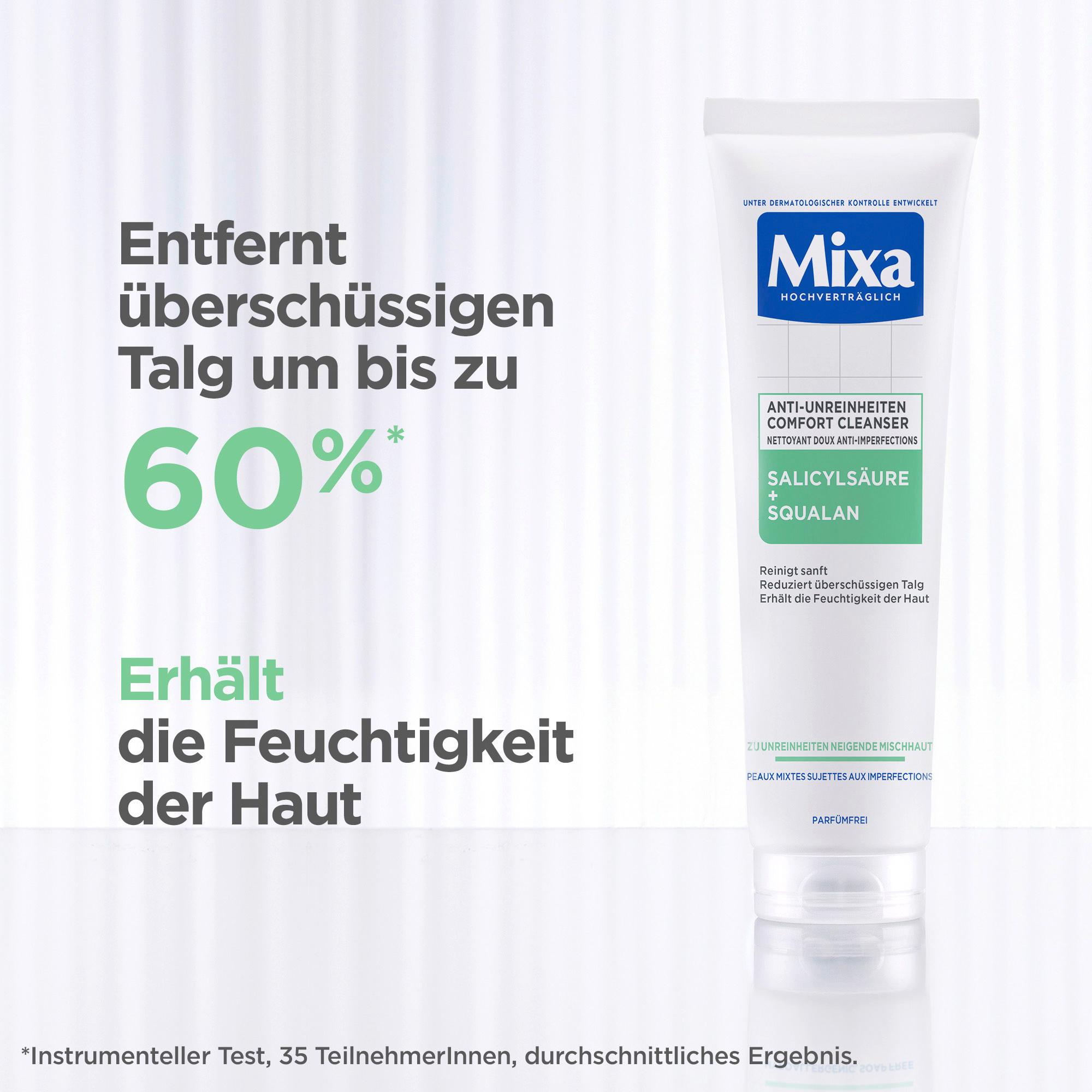 Produktbild Mixa Anti-Unreinheiten Cleanser Salicylsäure + Squalan 7 von 10