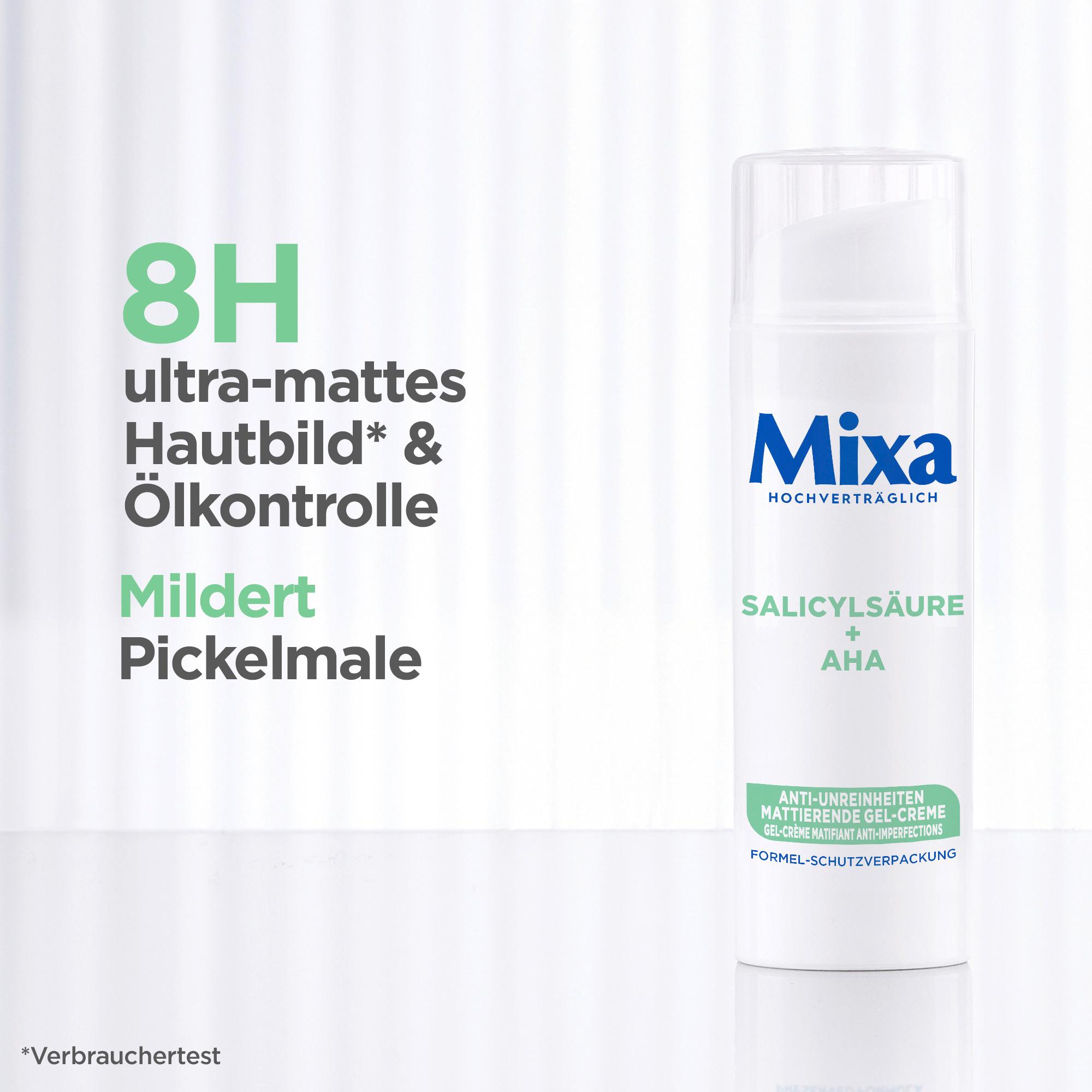 Produktbild Mixa Anti-Unreinheiten Mattierende Gel-Creme mit Salicylsäure + AHA 6 von 12