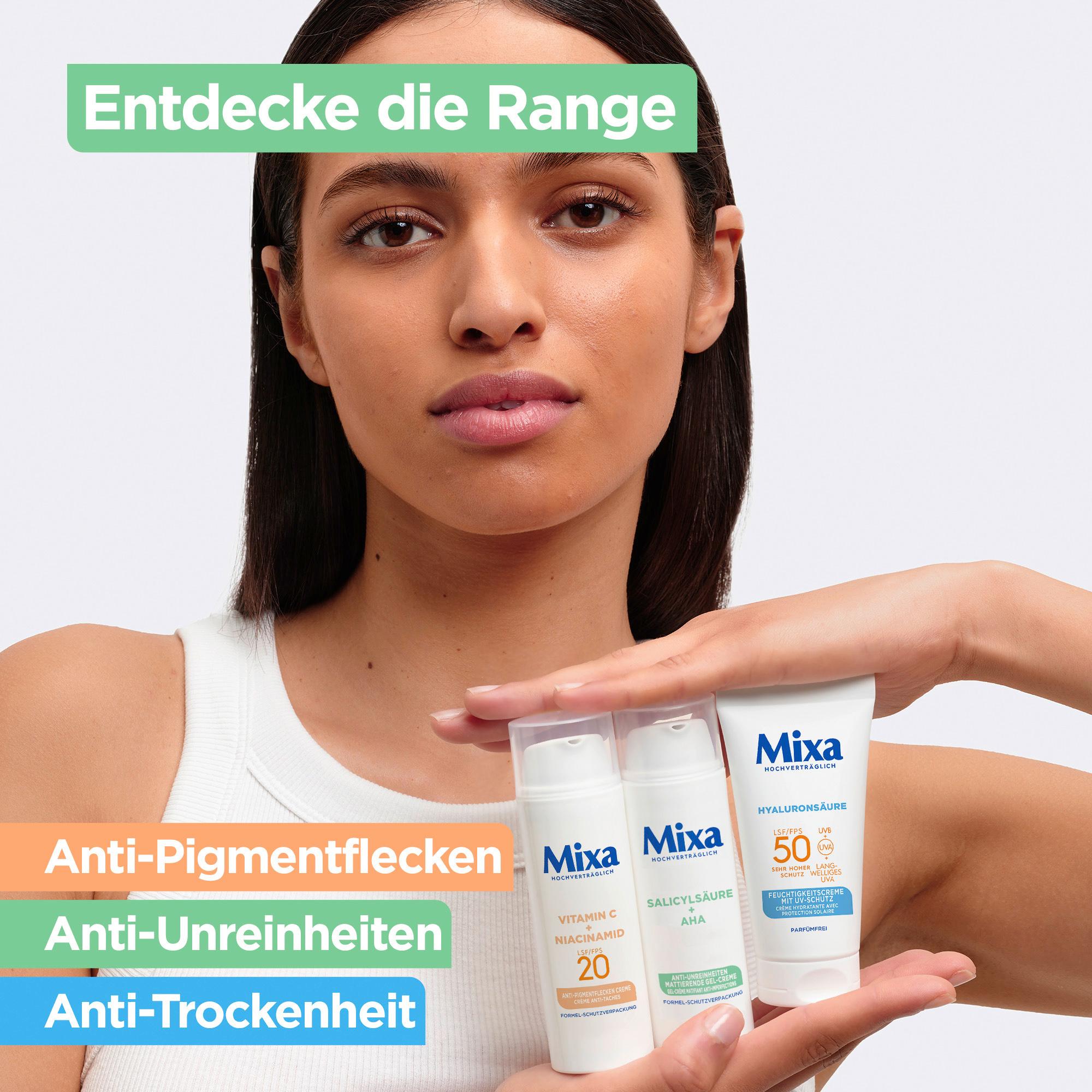 Produktbild Mixa Anti-Unreinheiten Mattierende Gel-Creme mit Salicylsäure + AHA 10 von 12