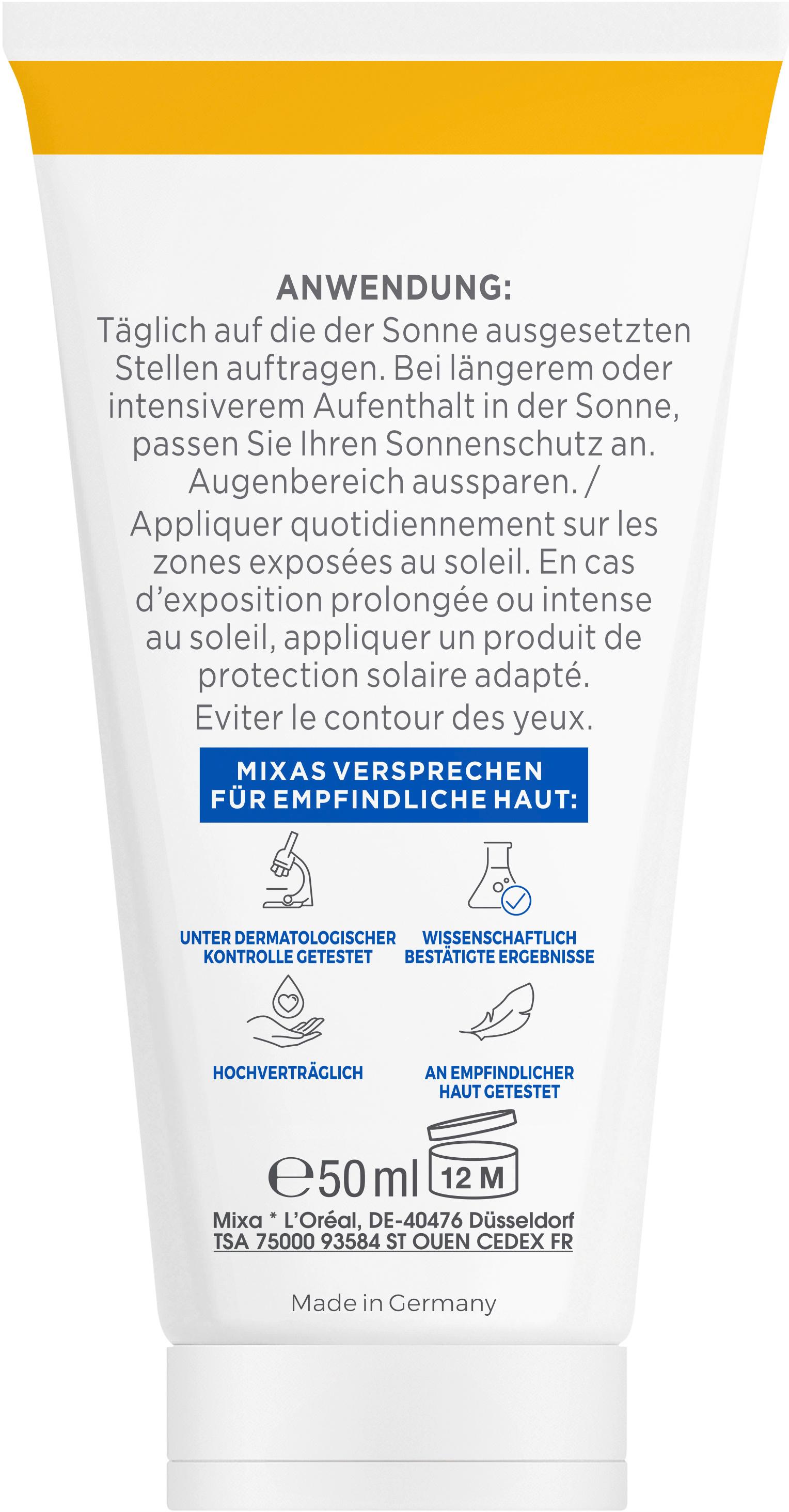 Produktbild Mixa Niacinamide Creme LSF50 3 von 11