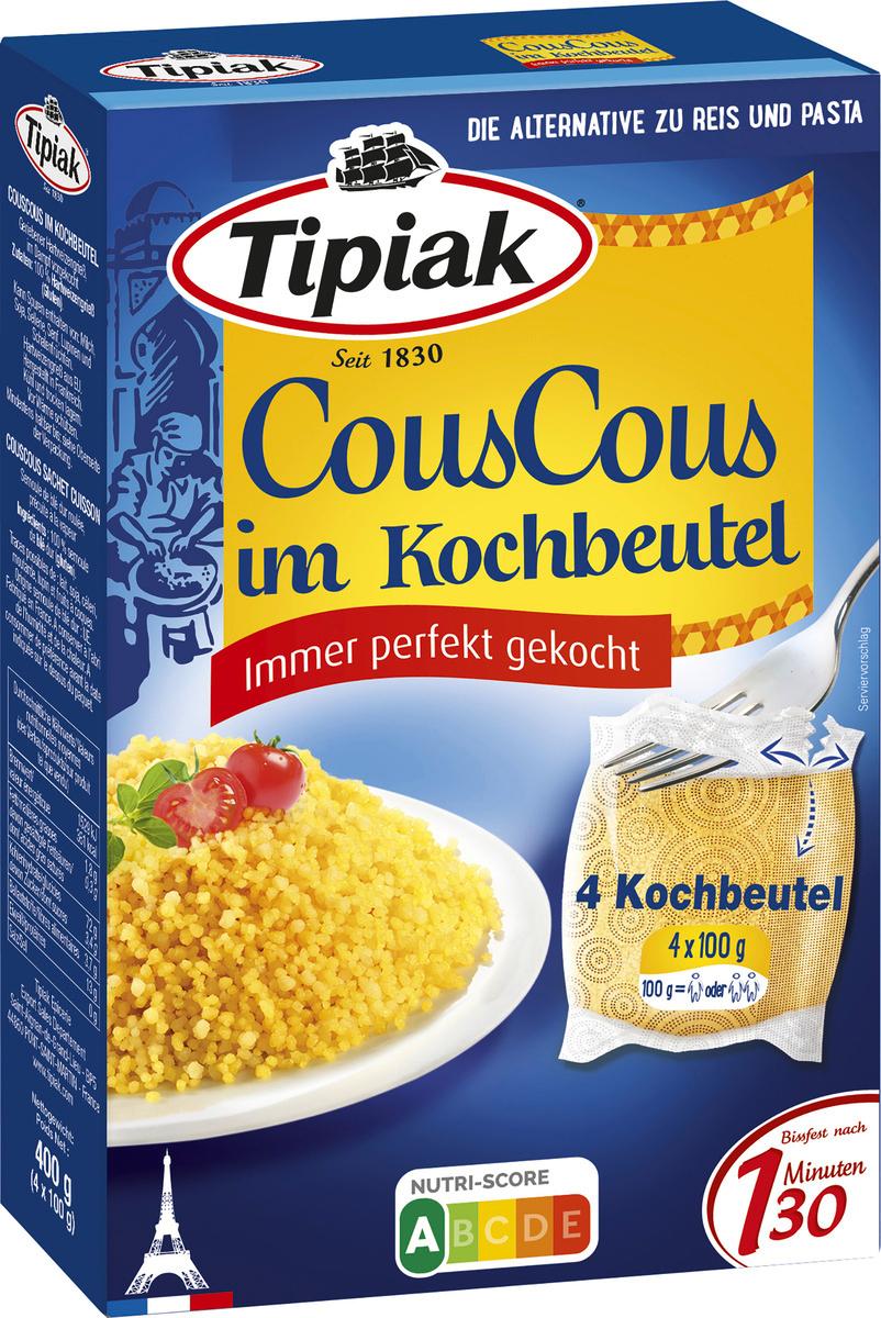 Tipiak CousCous im Kochbeutel