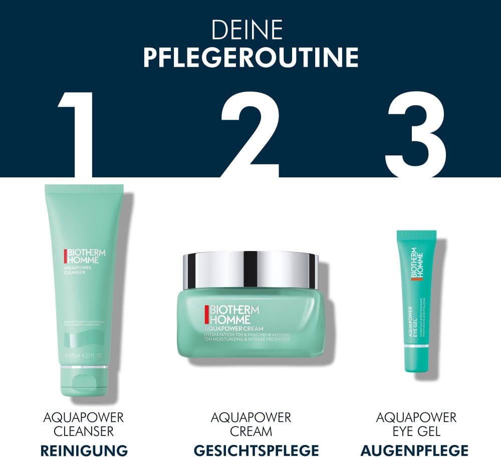 BIOTHERM HOMME Aquapower Nettoyant Reinigungsgel