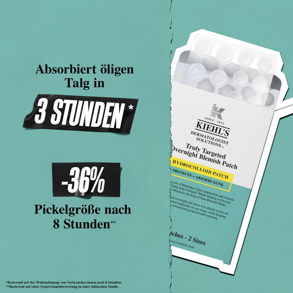 KIEHL'S Truly Targeted Overnight Blemish Patches