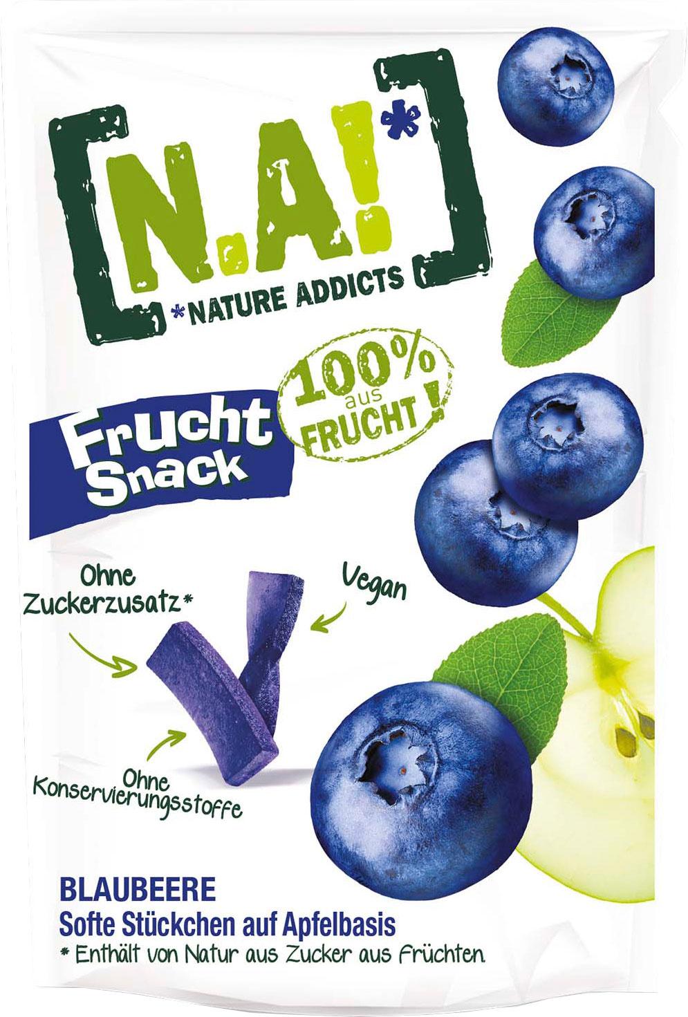 [N.A!] NATURE ADDICTS Snack 100 % Frucht Blaubeere