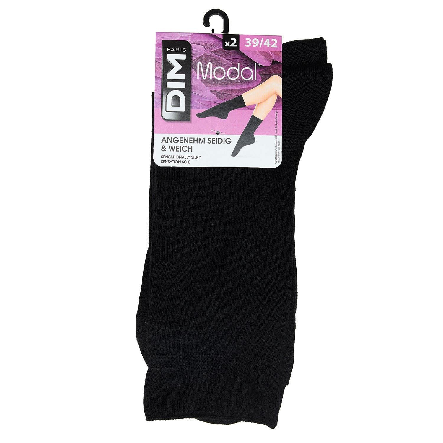 Produktbild DIM Damen Socken Modal 2er Pack 2 von 2