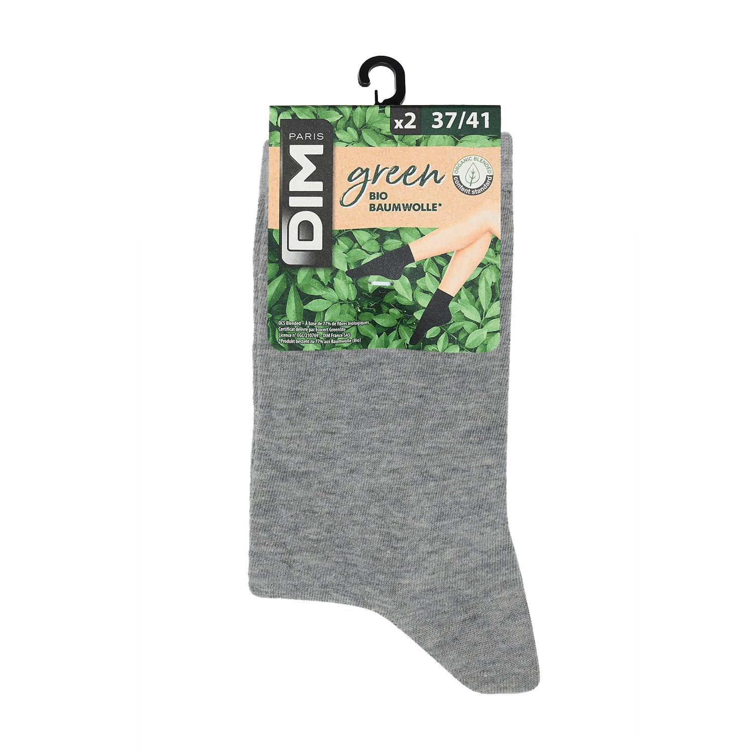 Produktbild DIM Damen Socken aus Bio-Baumwolle 2er Pack 2 von 2