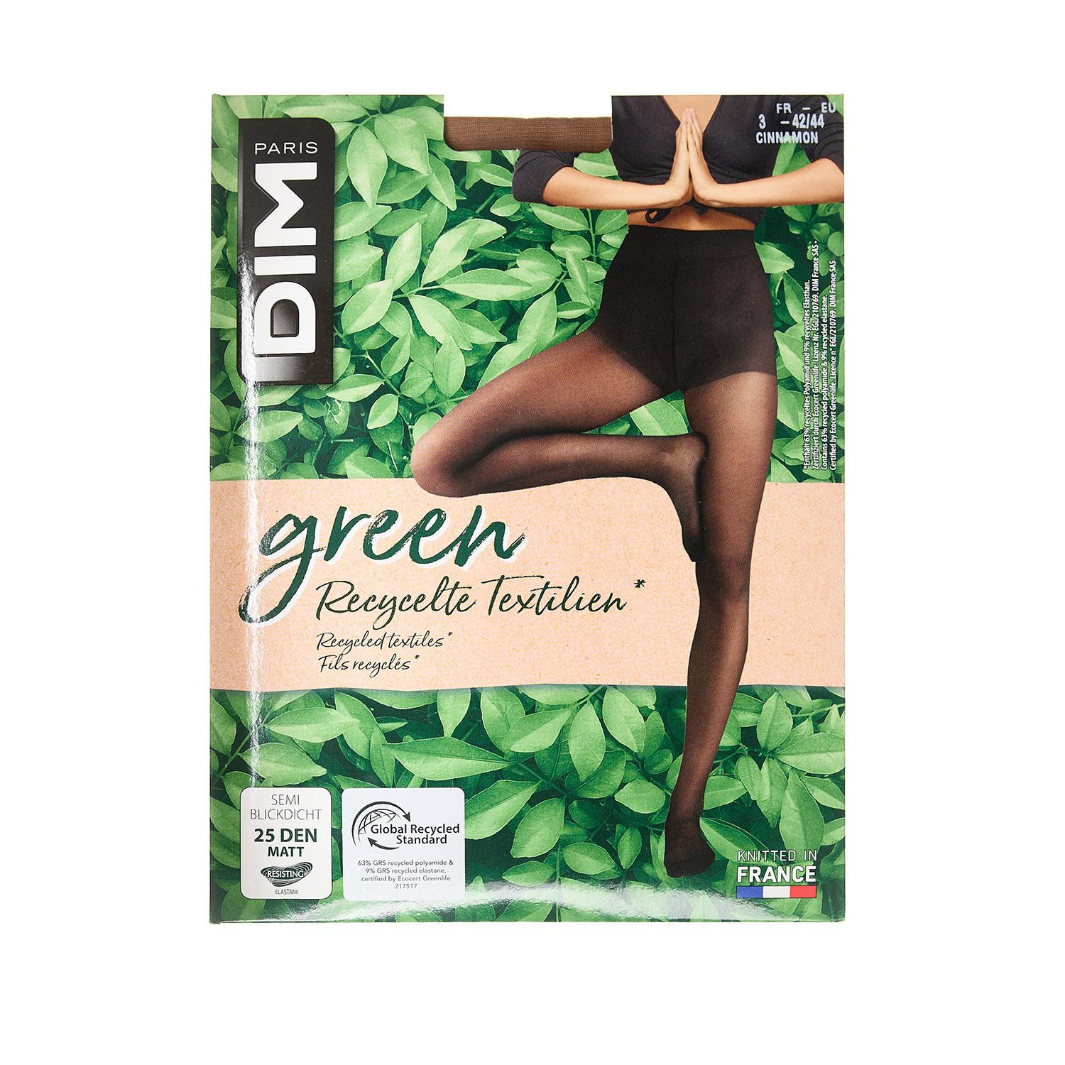 Produktbild DIM Damen Feinstrumpfhose aus reycelten Garn Green 25 DEN 2 von 3