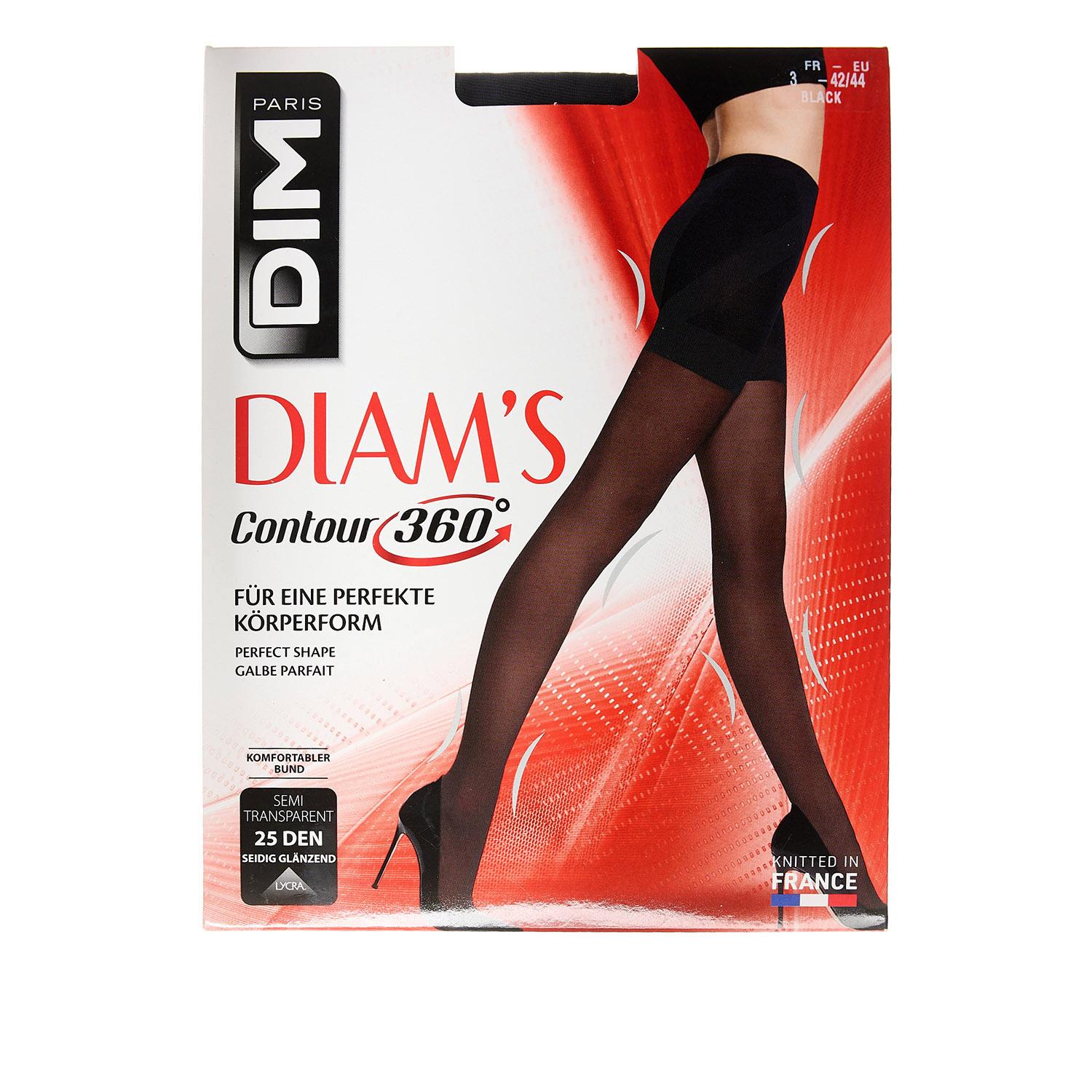 Produktbild DIM Damen figurformende Feinstrumpfhose Diam'S Contour 360 25 DEN 2 von 3