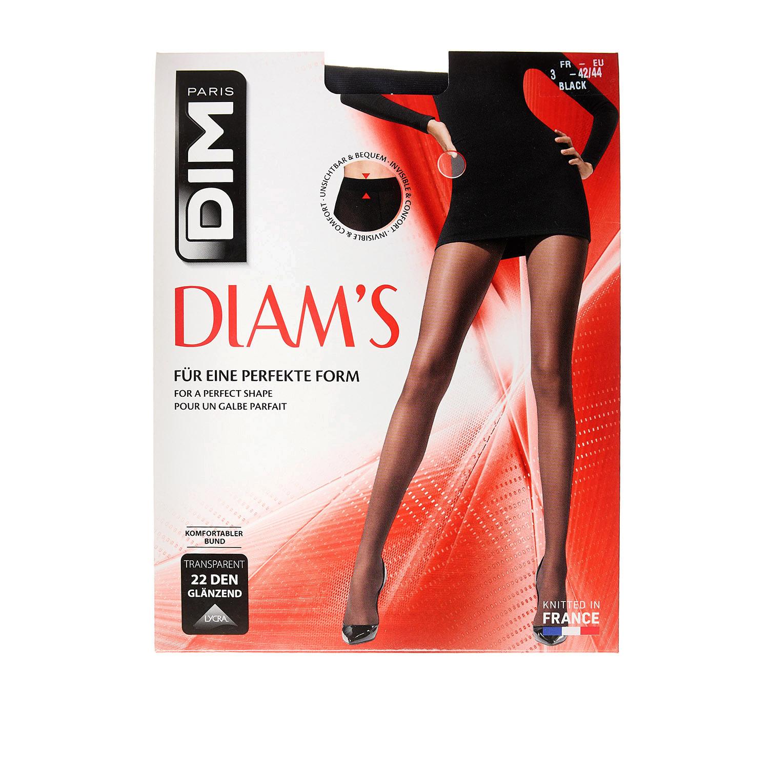 Produktbild DIM Damen figurformende Feinstrumpfhose Diam's Voile Galbé 22 DEN 2 von 3