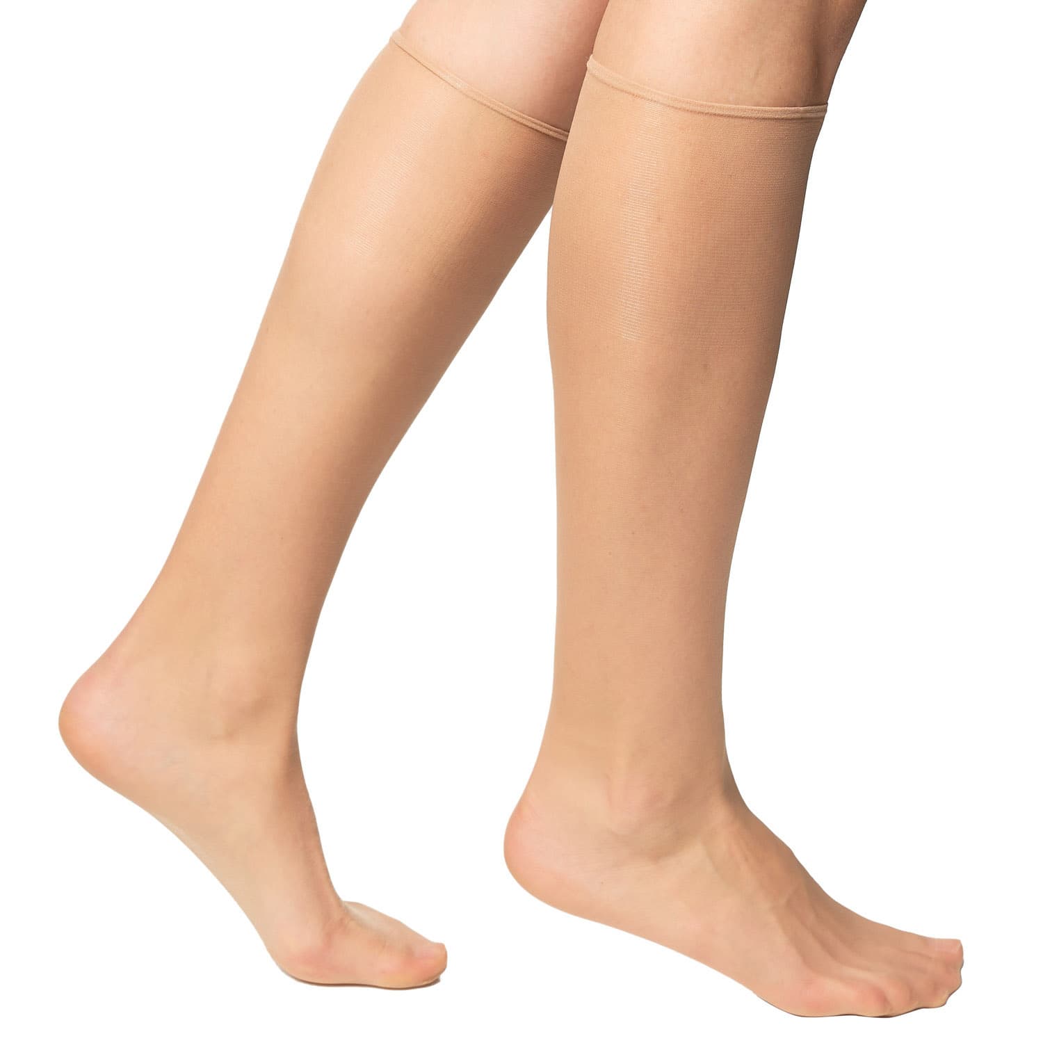 DIM Damen Kniestrümpfe Sublim 15 DEN 2er Pack