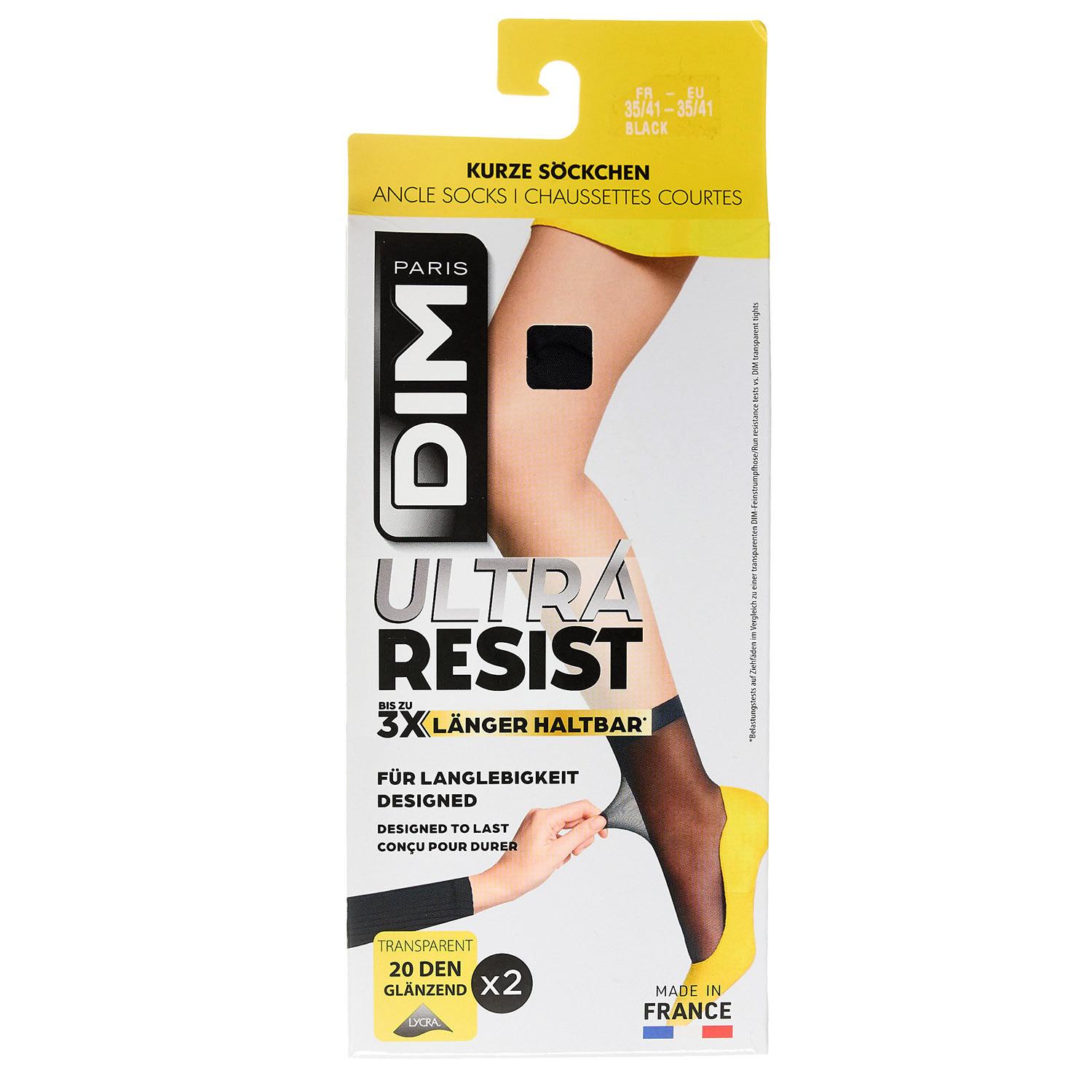 Produktbild DIM Damen Söckchen Ultra Resistant 20 DEN 2er Pack 2 von 3