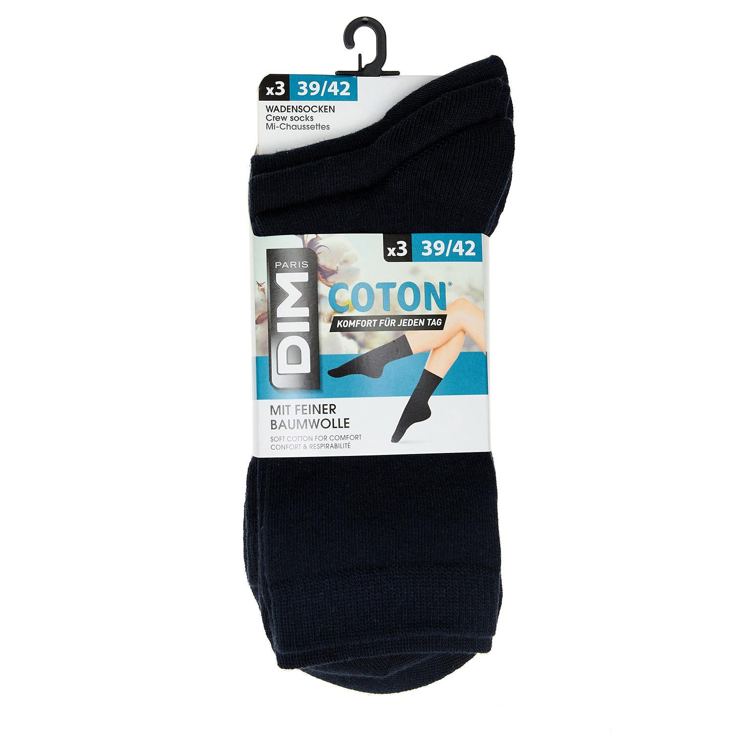 Produktbild DIM Damen Socken aus Baumwolle 3er Pack 2 von 2