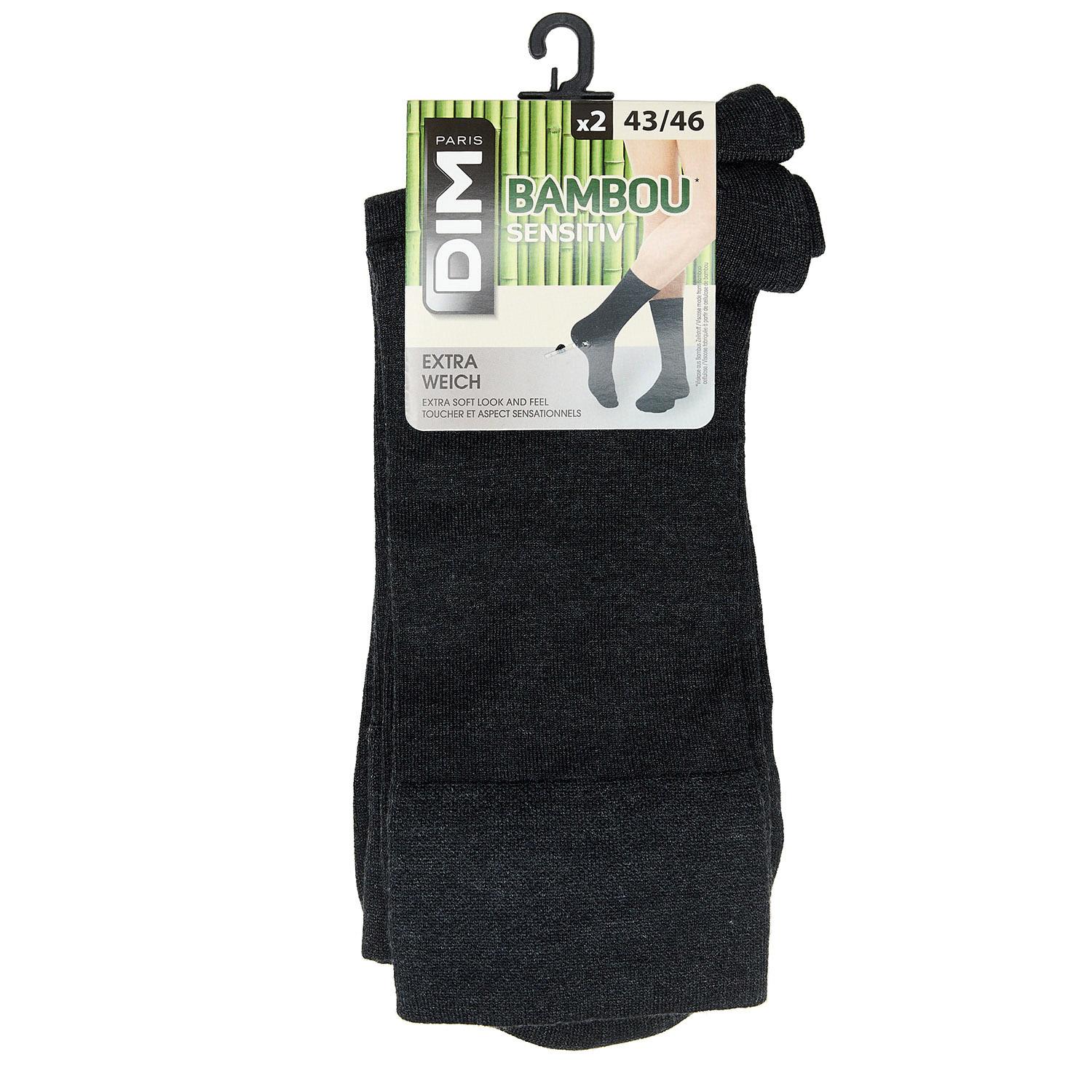 Produktbild DIM Herren Socken aus Bambus-Zellstoff 2er Pack 2 von 2