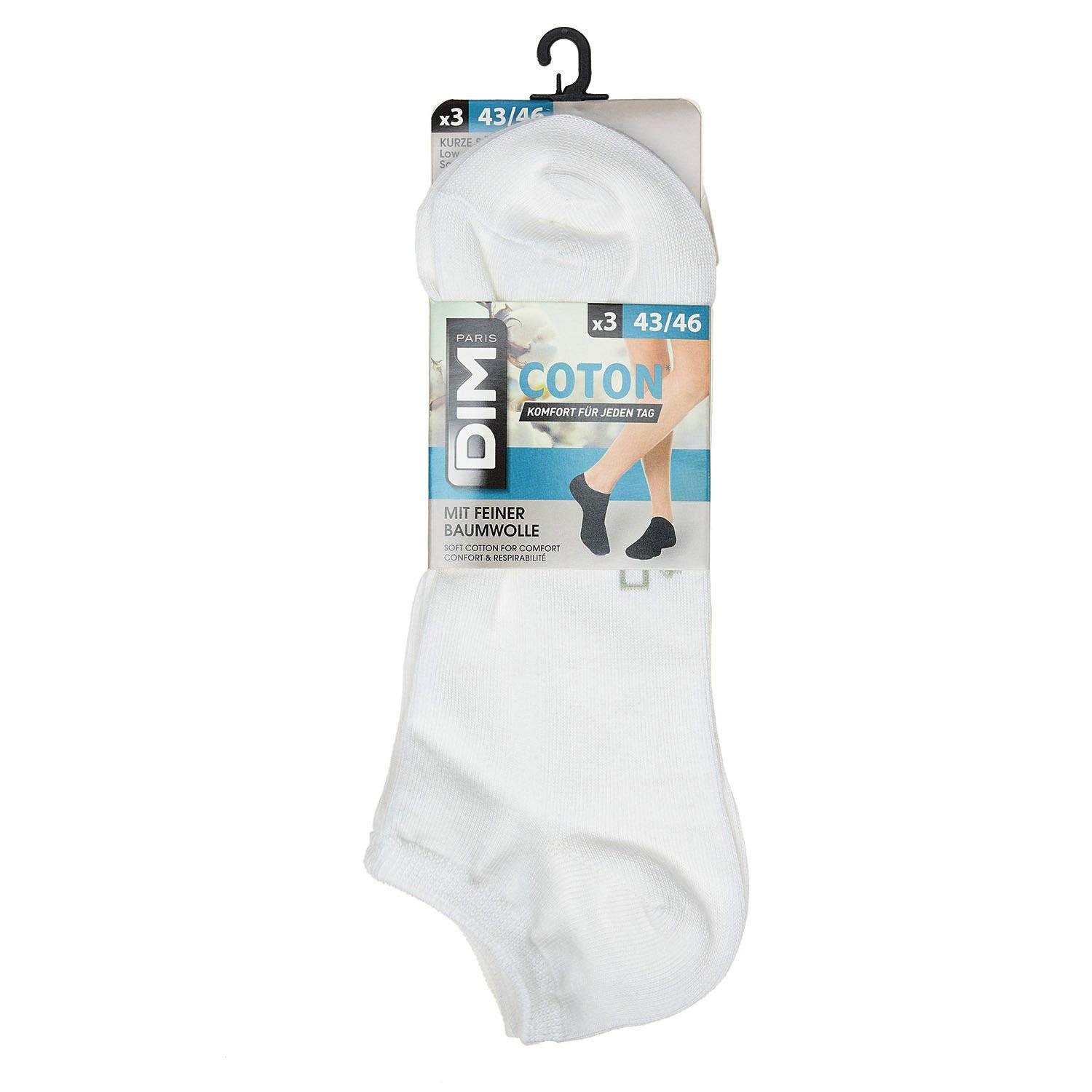 Produktbild DIM Herren Sneaker Socken aus Baumwolle  3er Pack 2 von 2