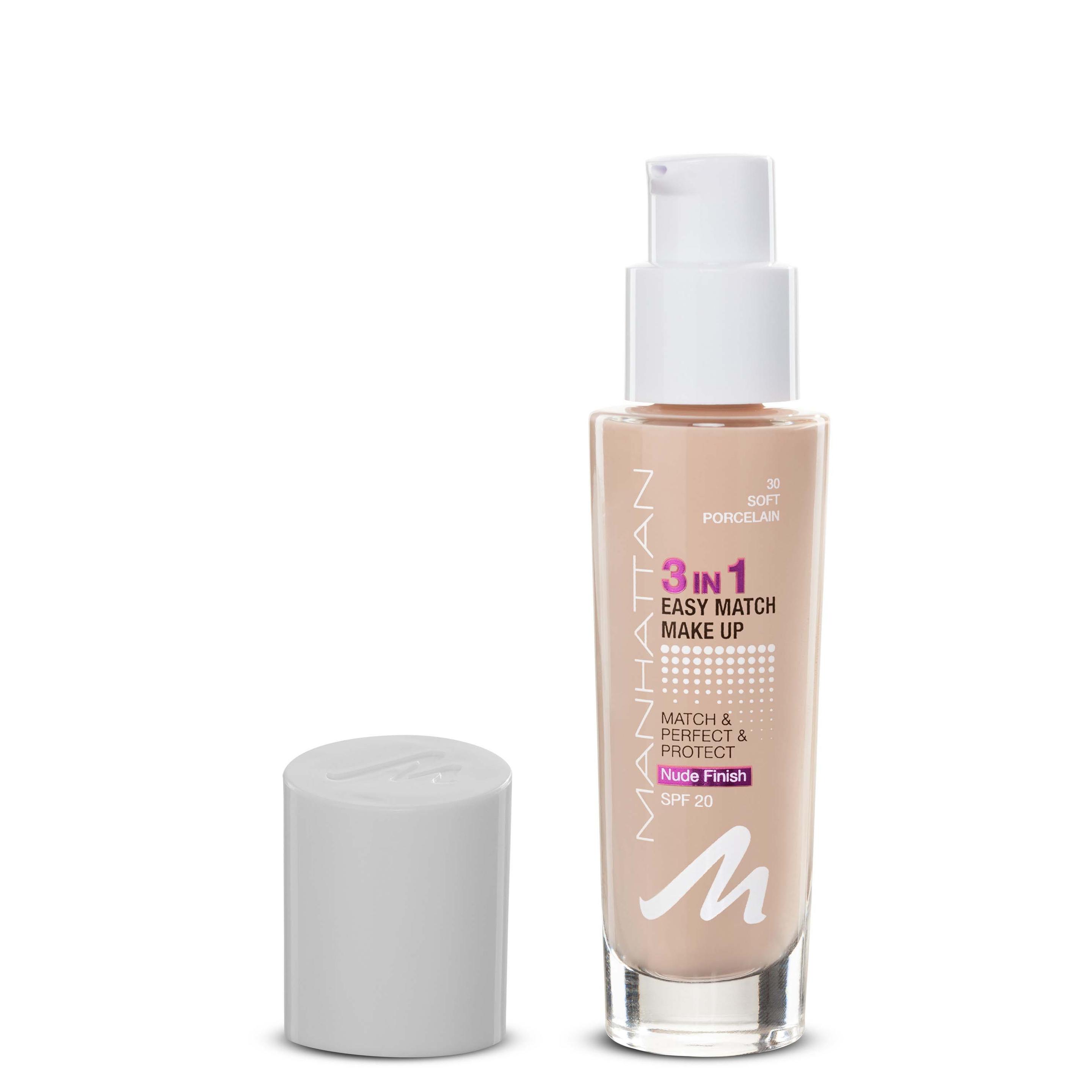 MANHATTAN COSMETICS 3in1 Easy Match Make Up